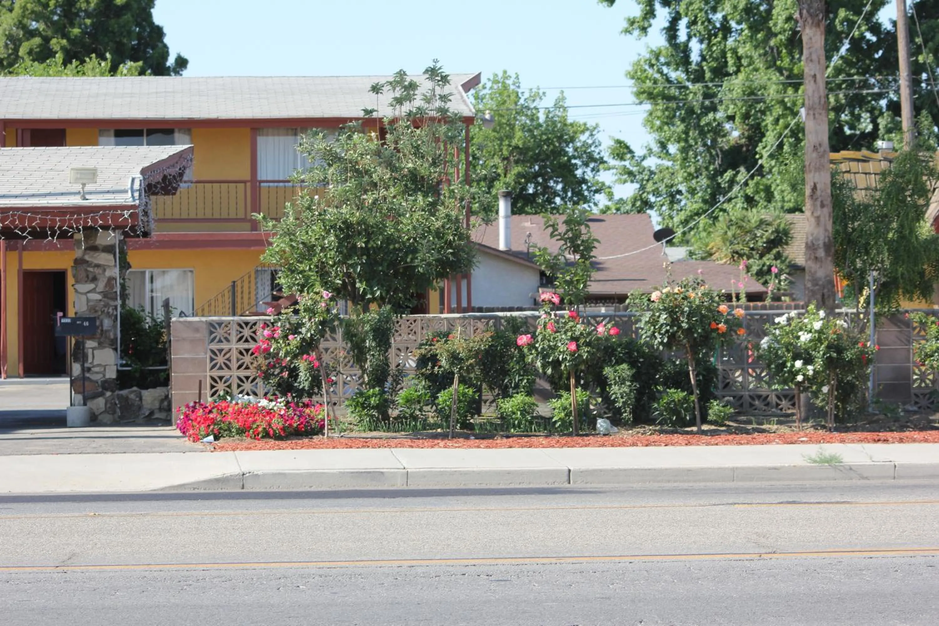 On site in Cinderella Motel