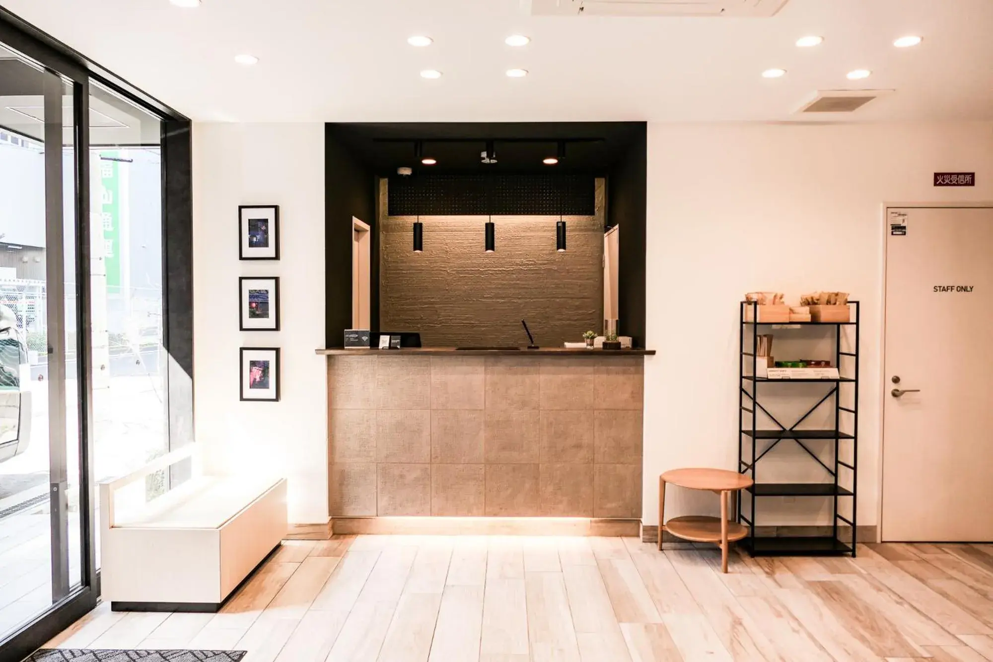 Lobby or reception in WAYFARER Matsu Lobby or reception in WAYFARER Matsu