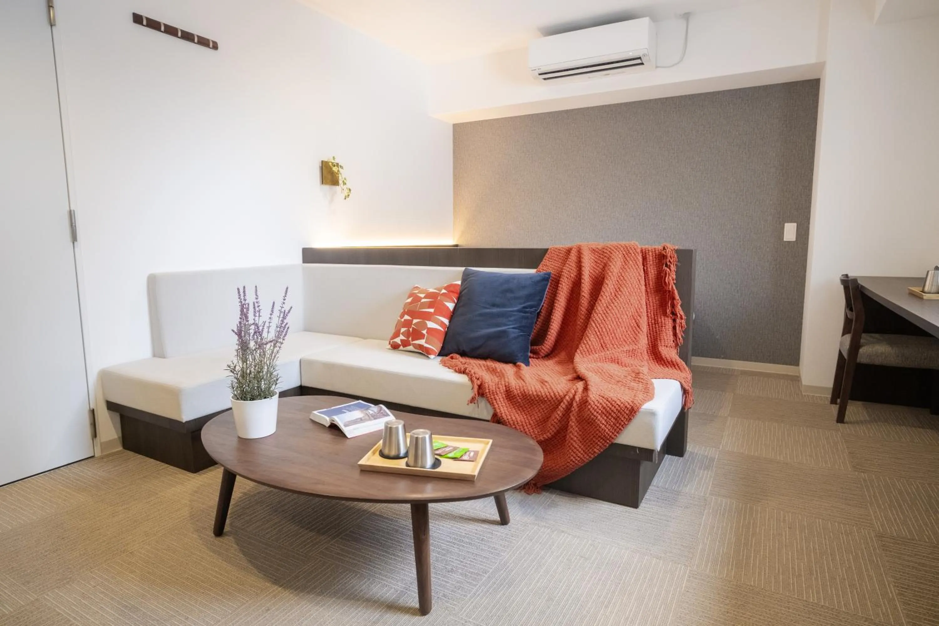 Photo of the whole room, Bed in WAYFARER Matsu