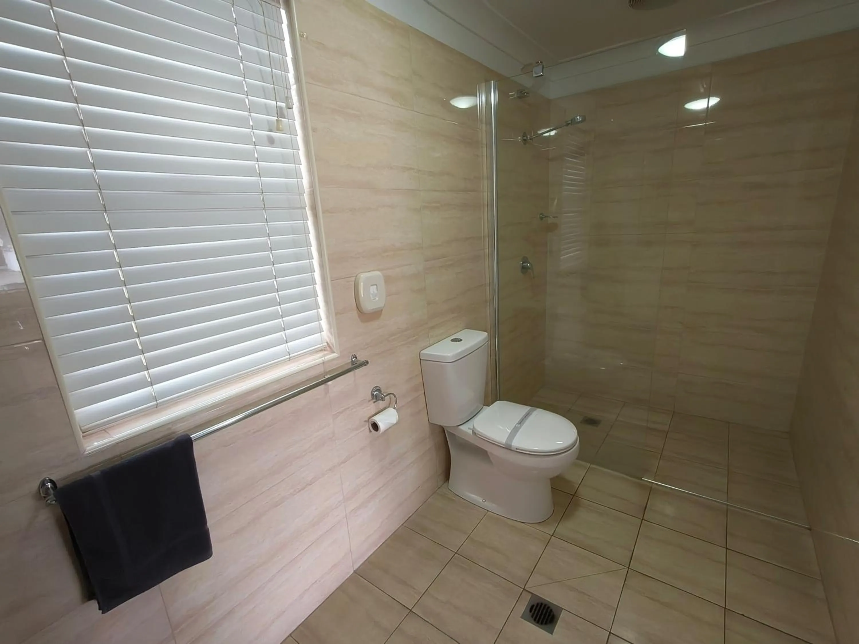 Toilet in Gunnedah Lodge Motel