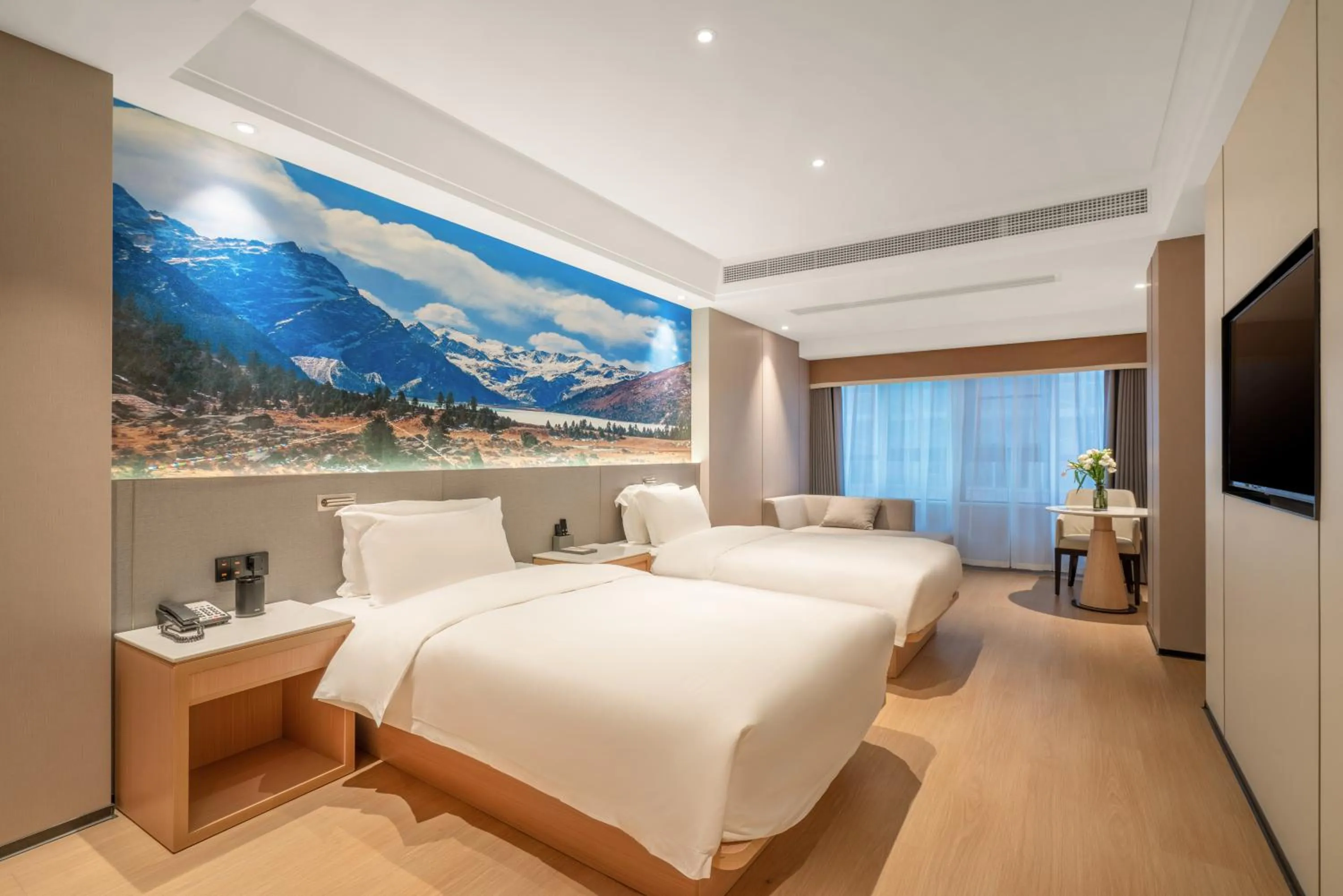 Bed in Atour X Hotel - Taikoo Li Chengdu