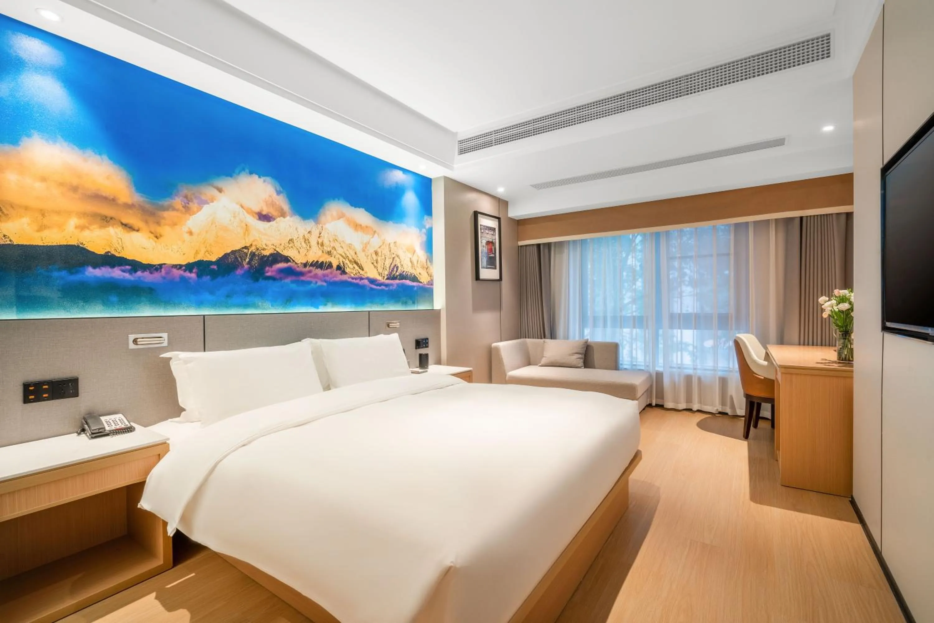 Bed in Atour X Hotel - Taikoo Li Chengdu