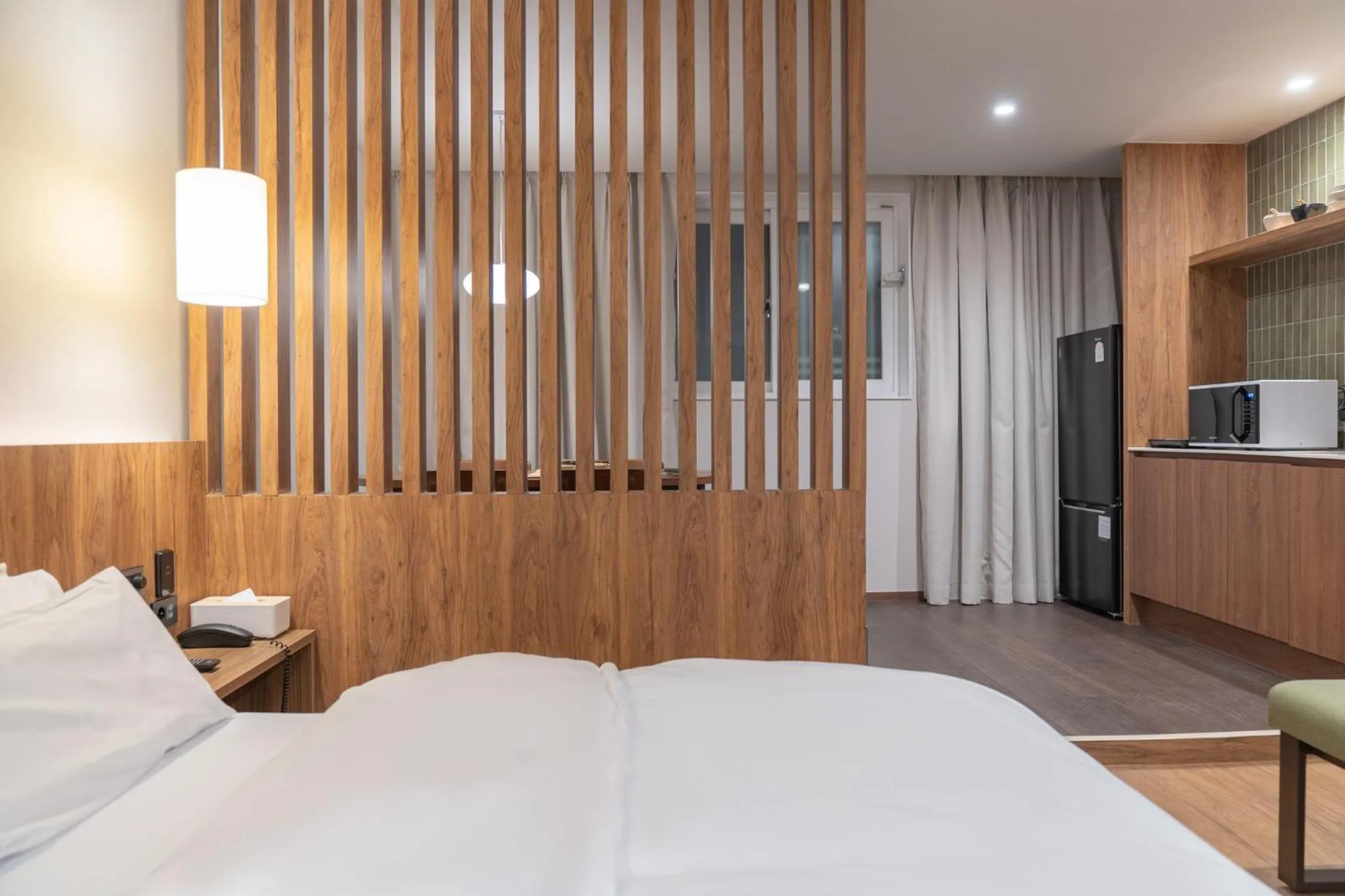 Bed in Simjak Hotel by Aank