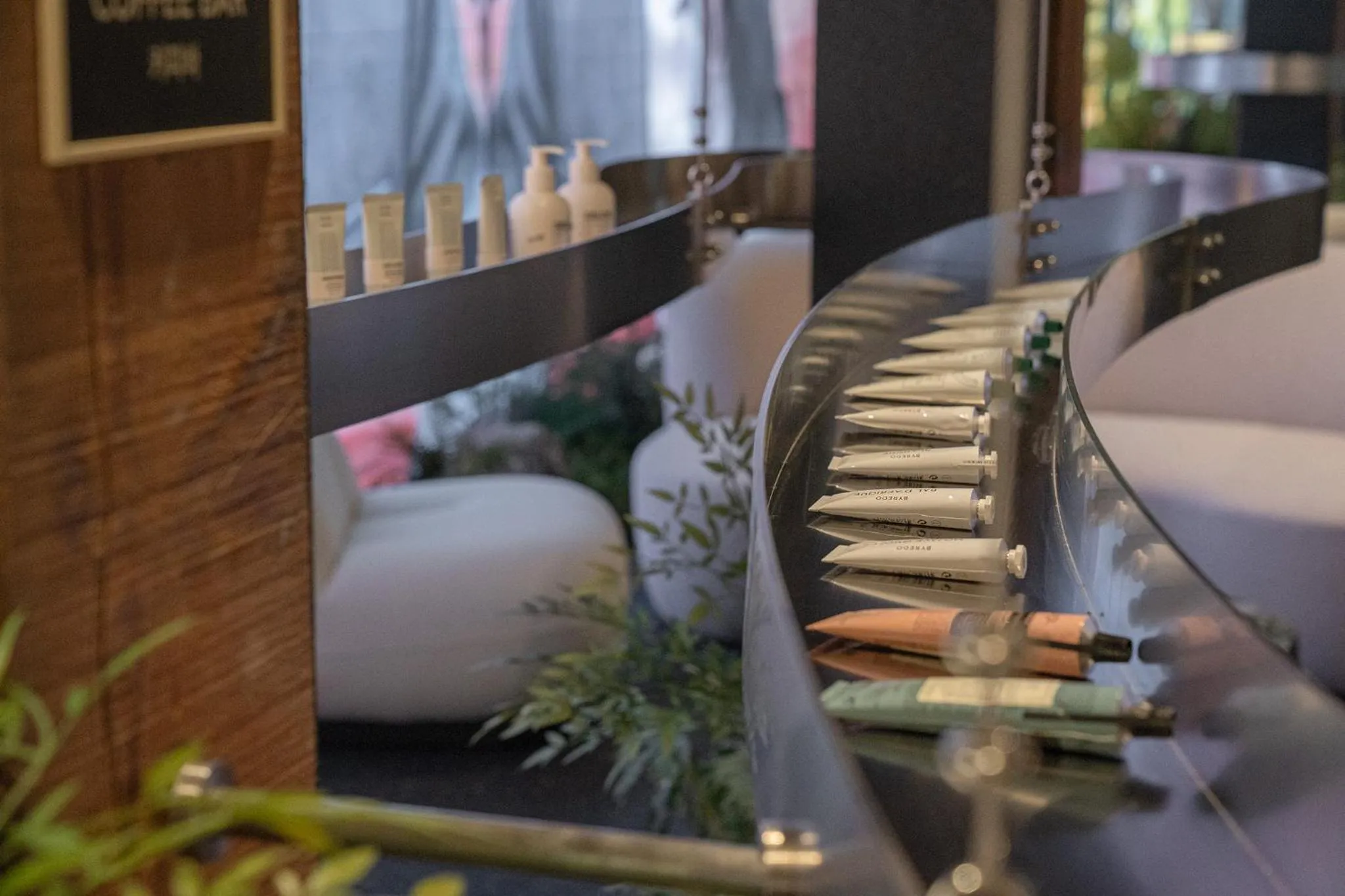 Seating area in Simjak Hotel by Aank