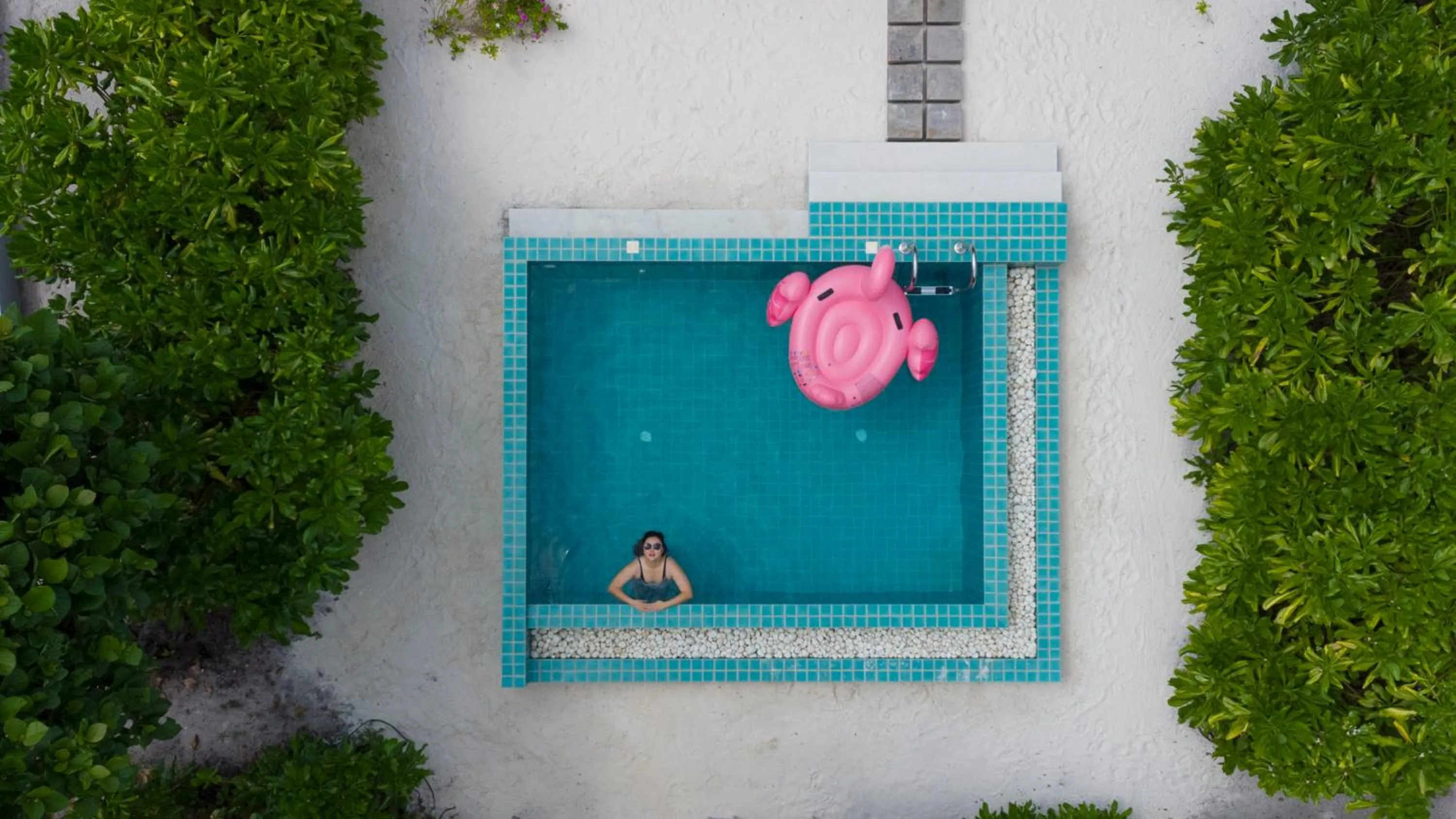 Swimming pool in Ifuru Island Maldives - Domestic Flight Transport for 2 at Half-Price Valid for Min 5 Night Stays Between 20 Apr to 15 Oct 2026