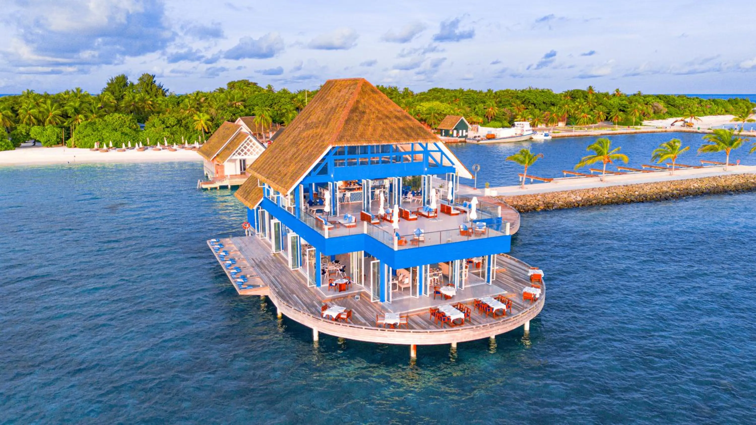 Restaurant/places to eat in Ifuru Island Maldives - Domestic Flight Transport for 2 at Half-Price Valid for Min 5 Night Stays Between 20 Apr to 15 Oct 2026