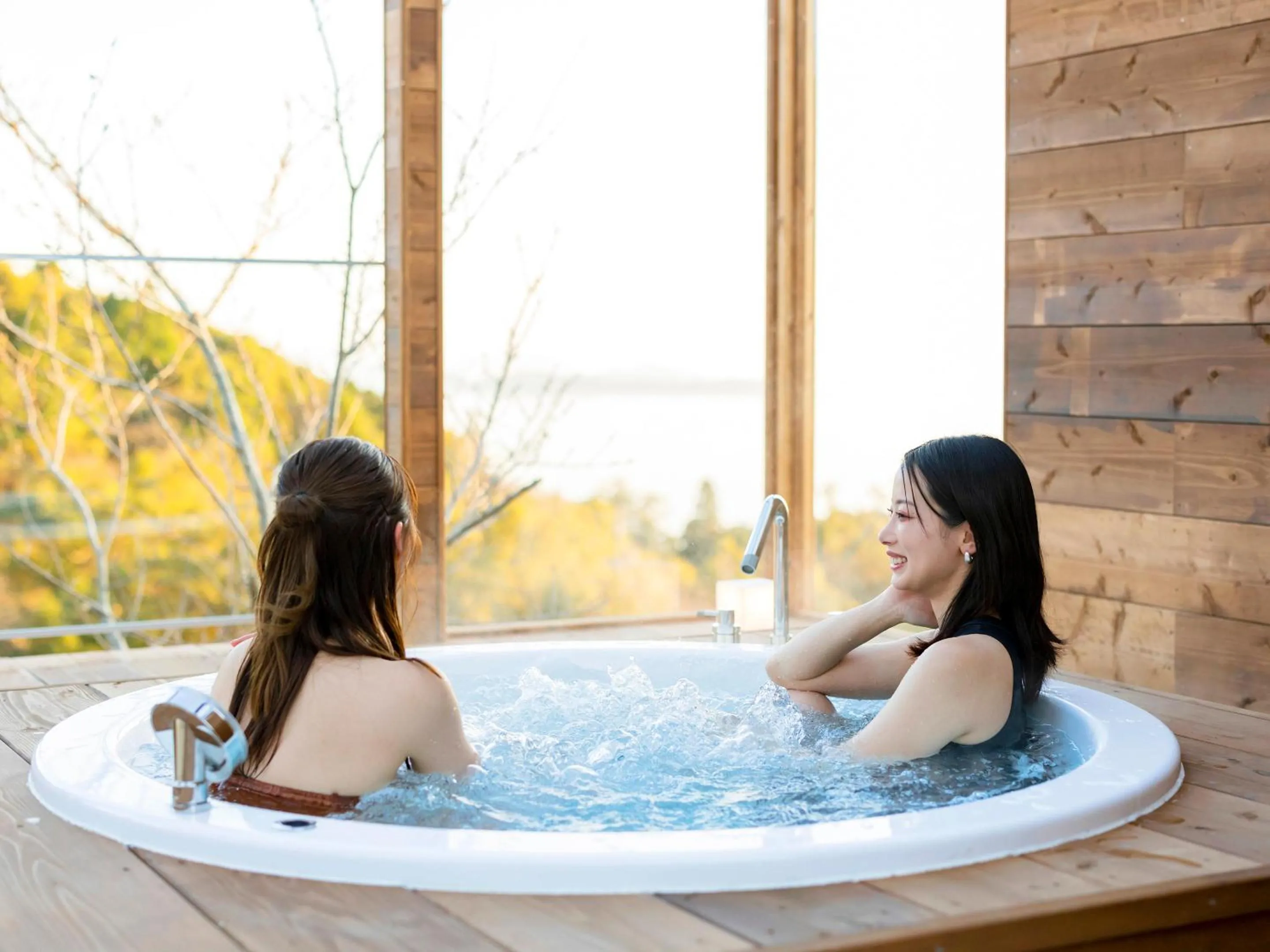 People in Glamping Resort GLANSO NAGASAKI