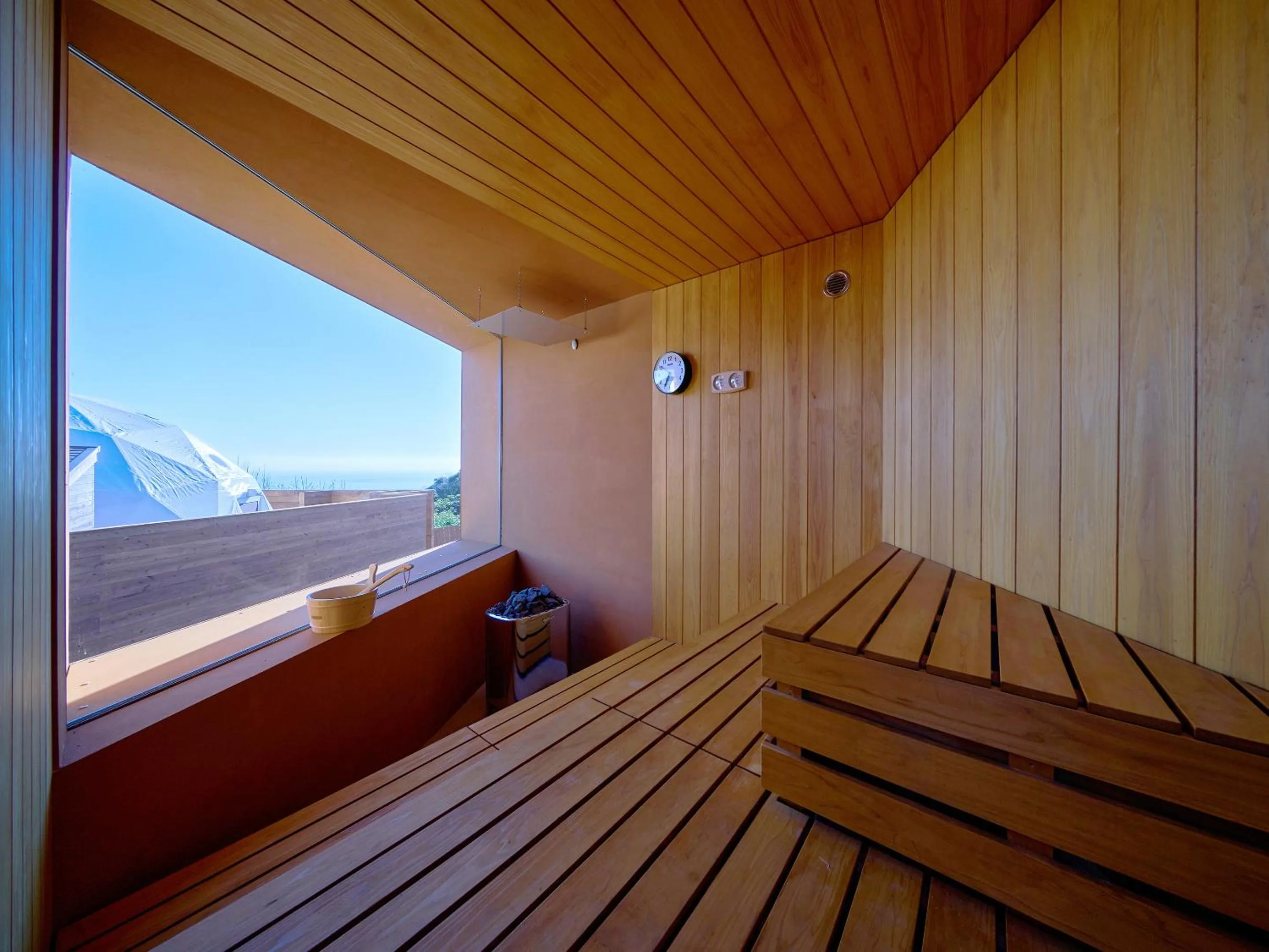 Sauna in Glamping Resort GLANSO NAGASAKI