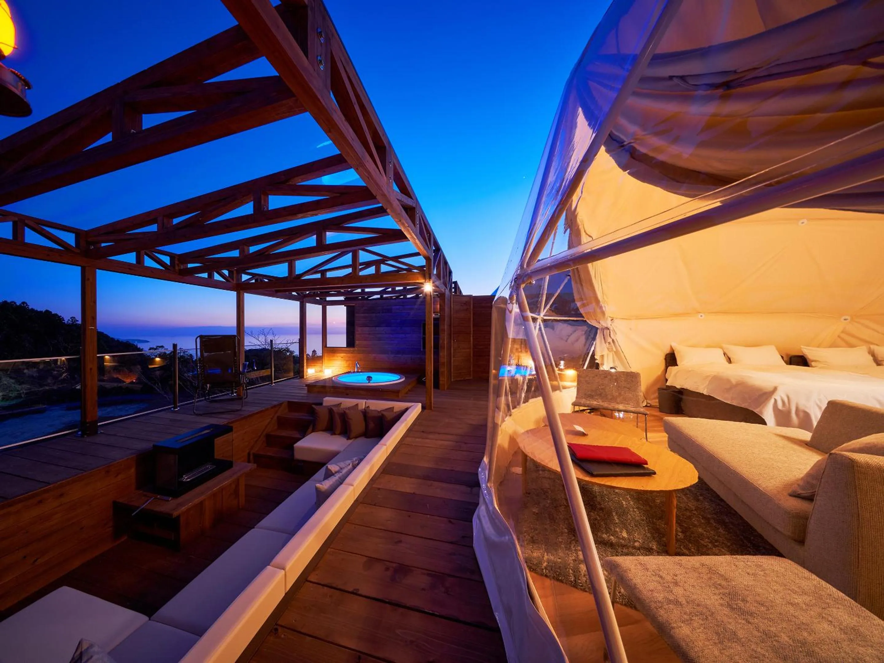 Night in Glamping Resort GLANSO NAGASAKI