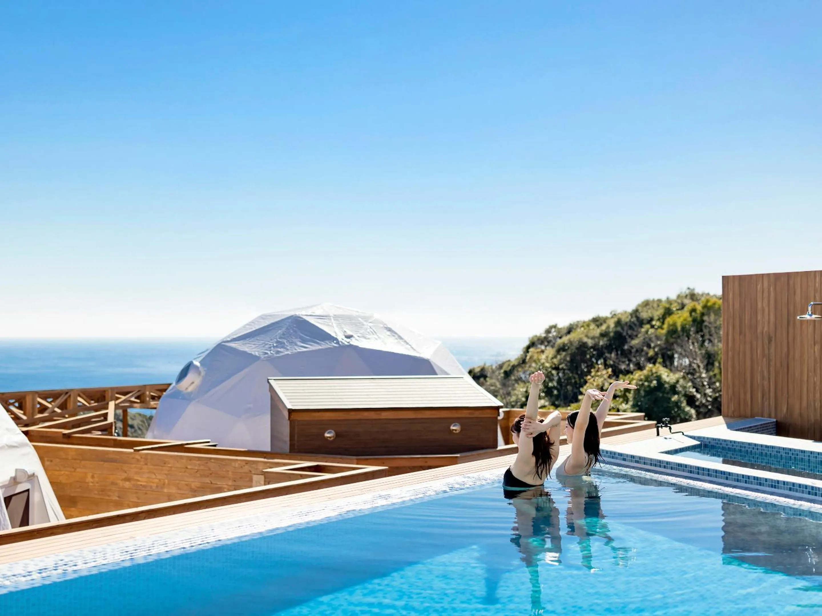 People in Glamping Resort GLANSO NAGASAKI