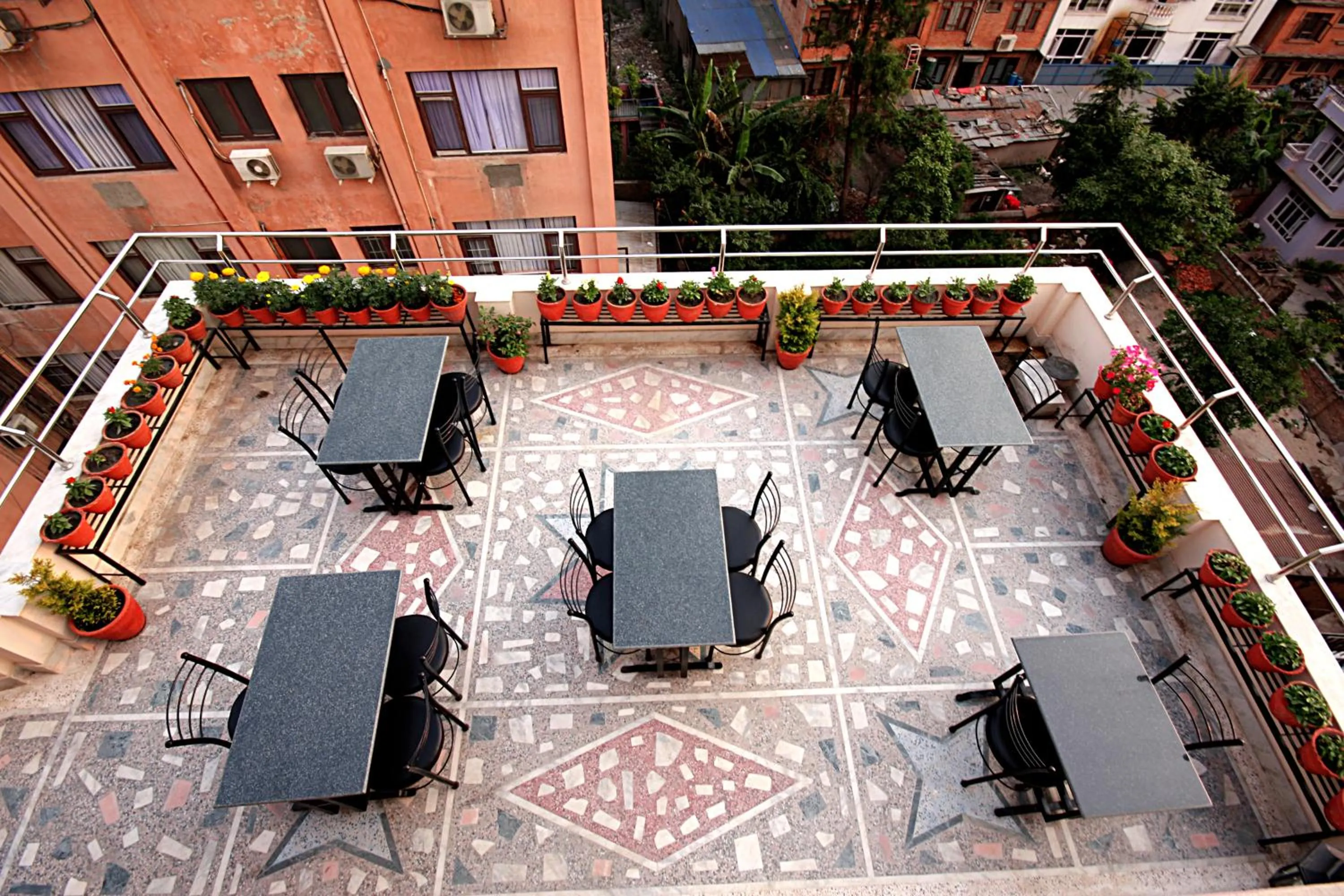 Balcony/Terrace in Thamel Grand Hotel