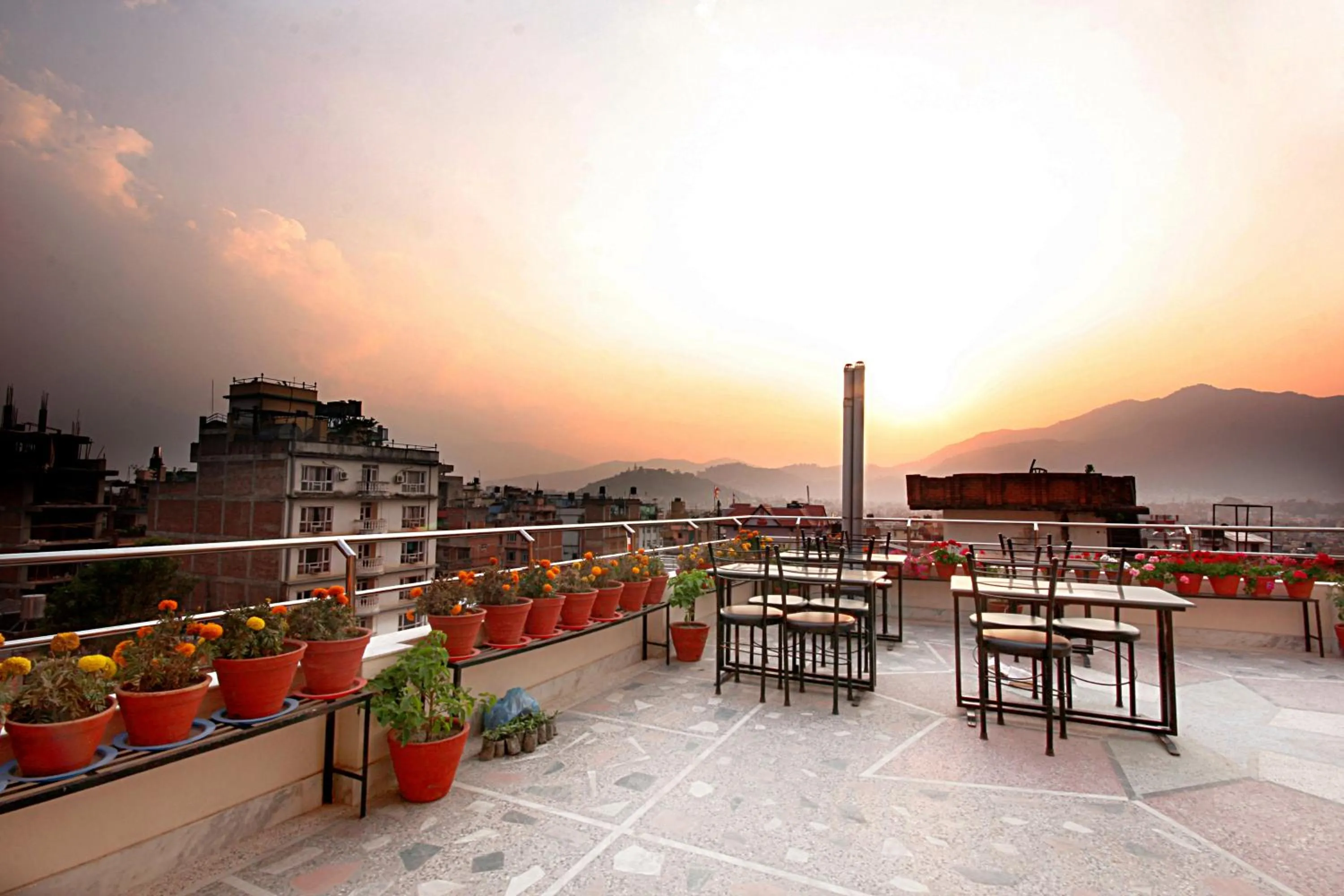 Balcony/Terrace in Thamel Grand Hotel