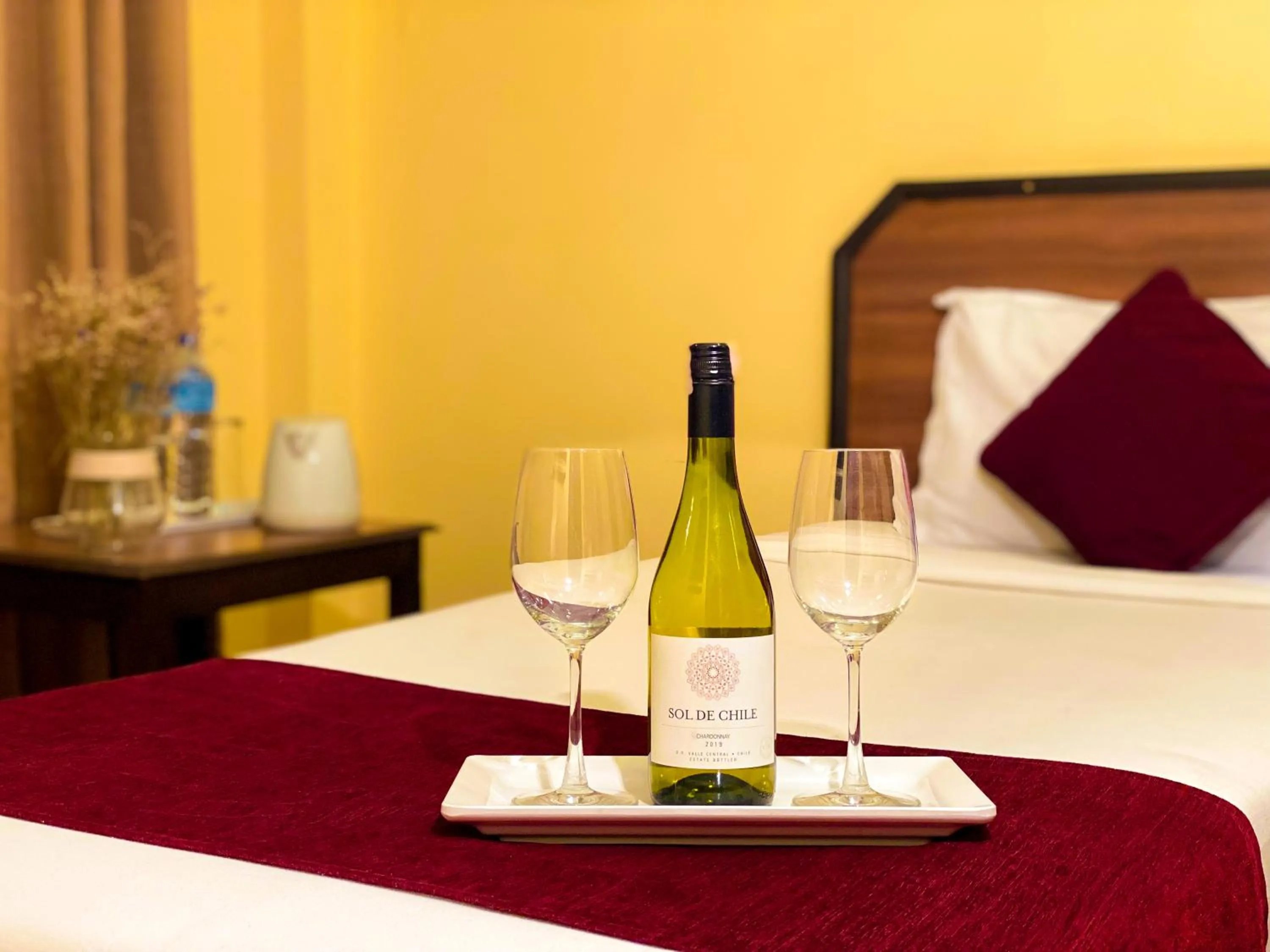 Restaurant/places to eat, Bed in Thamel Grand Hotel