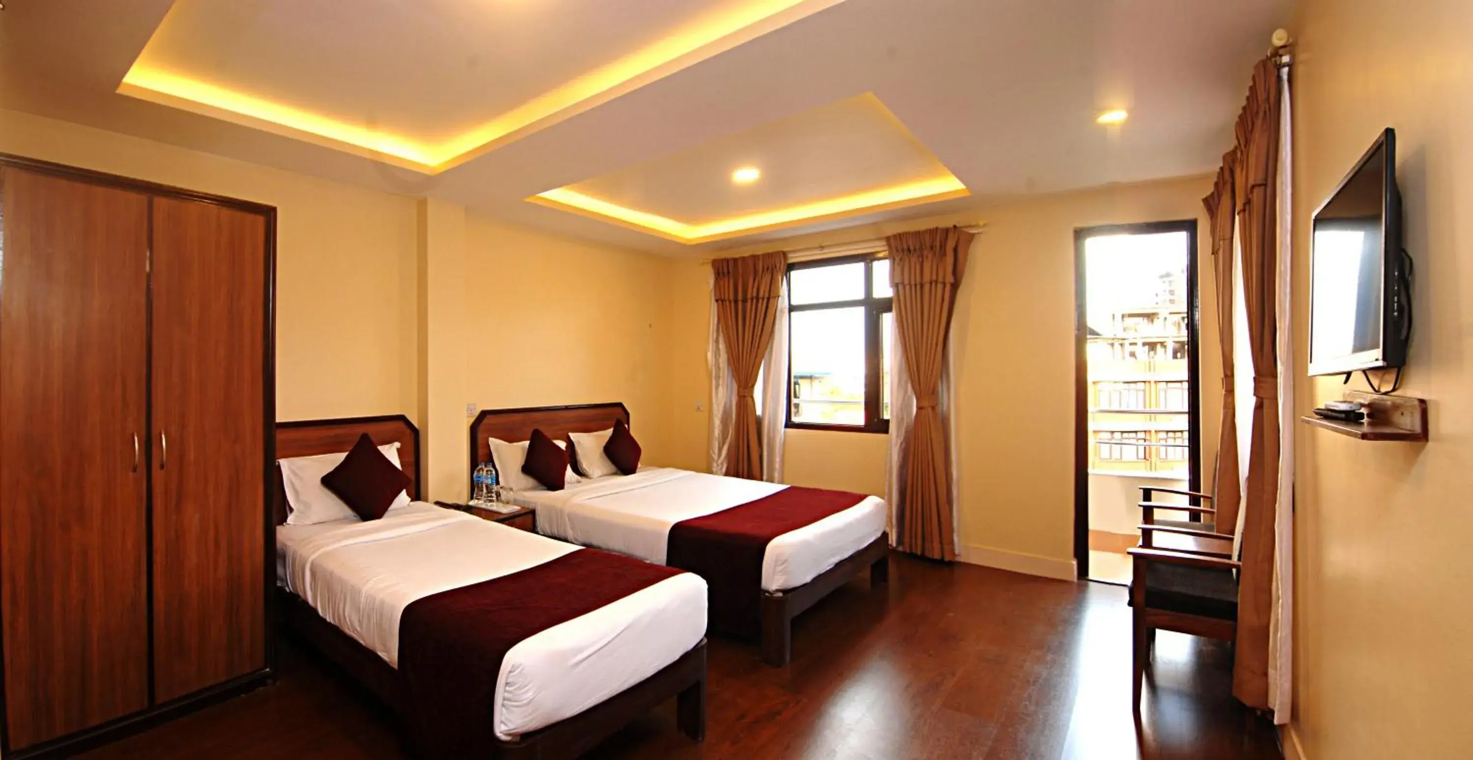 Bedroom, Bed in Thamel Grand Hotel Bedroom, Bed in Thamel Grand Hotel