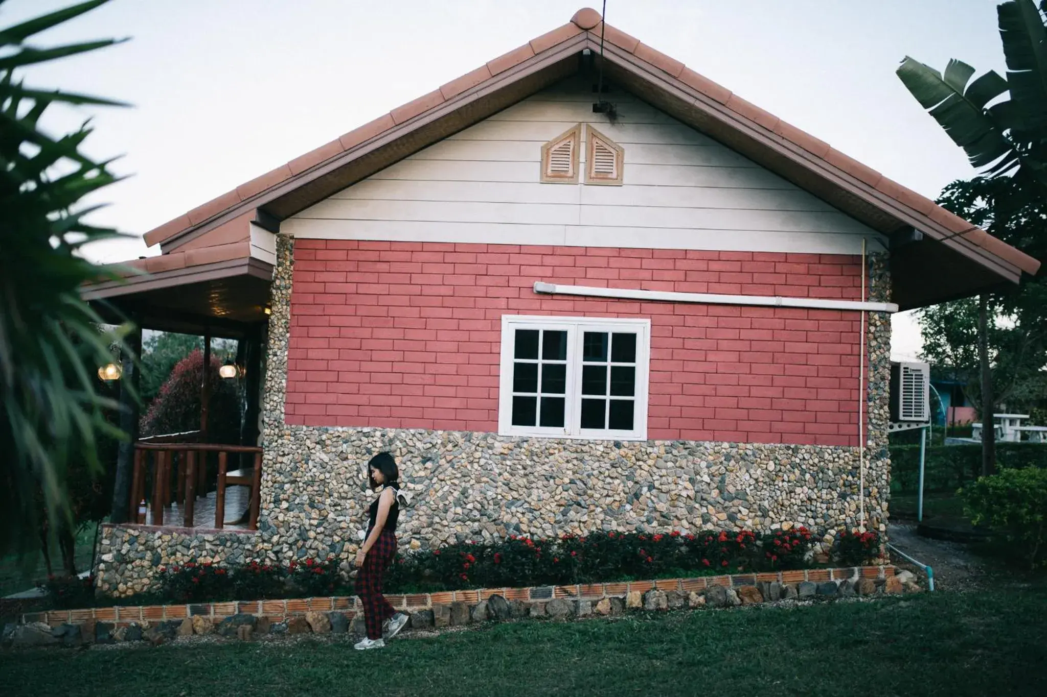 Deluxe Double Room with Balcony in Phoomtada Homestay Deluxe Double Room with Balcony in Phoomtada Homestay