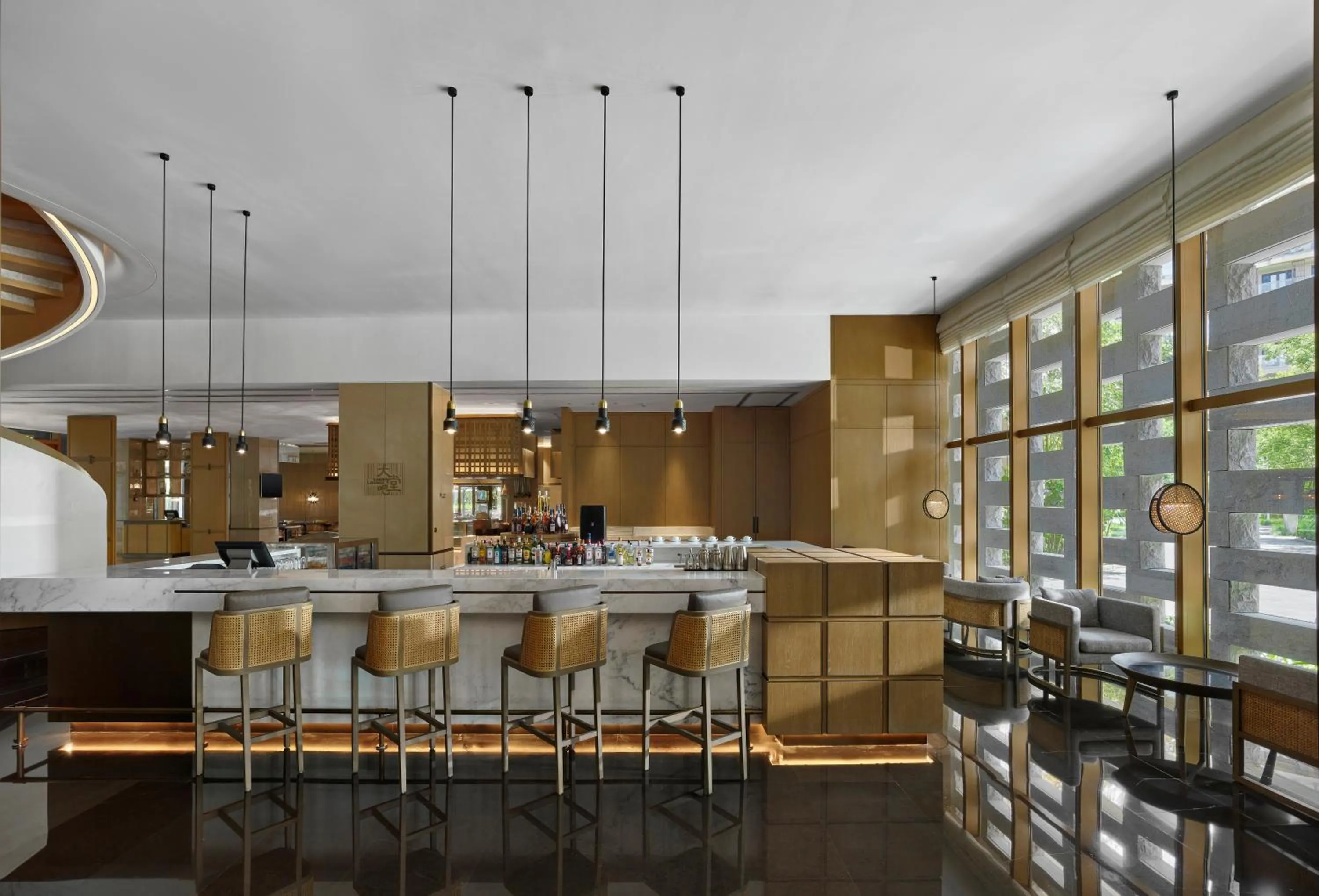 Lounge or bar in Angsana Zhuhai Hengqing