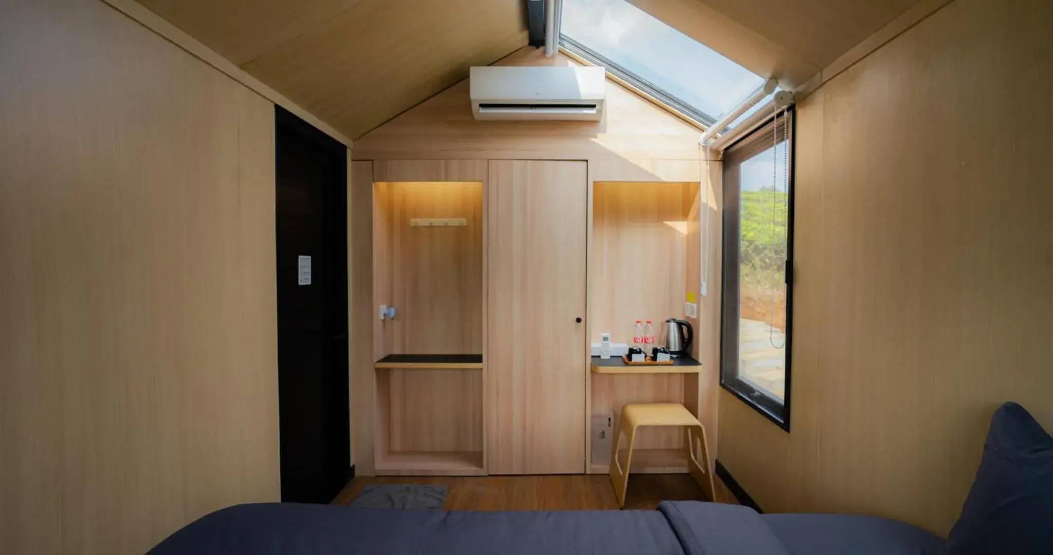 Bedroom, Bed in Bobocabin Pangalengan, Bandung Bedroom, Bed in Bobocabin Pangalengan, Bandung