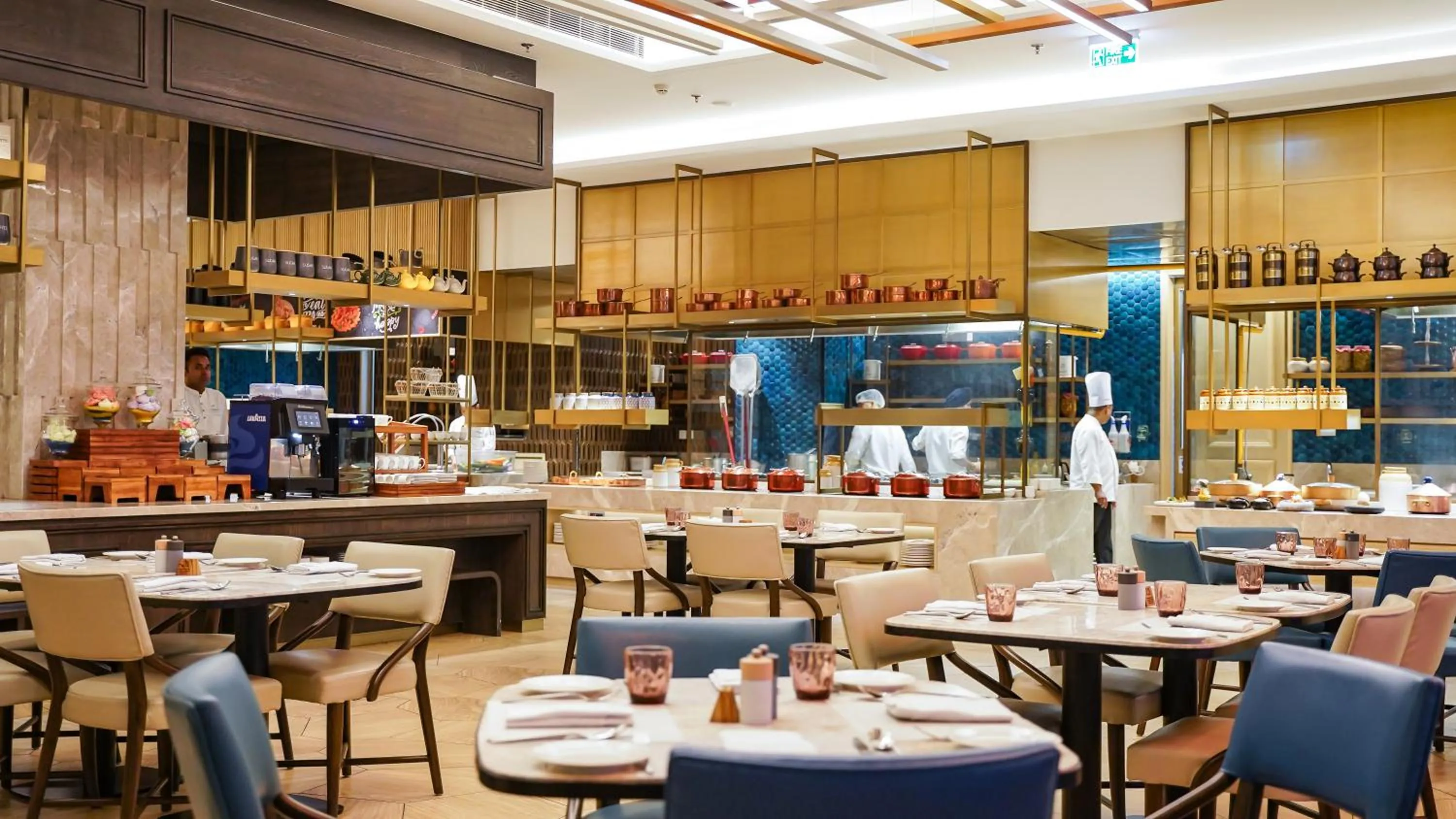 Breakfast in Le Meridien Amritsar