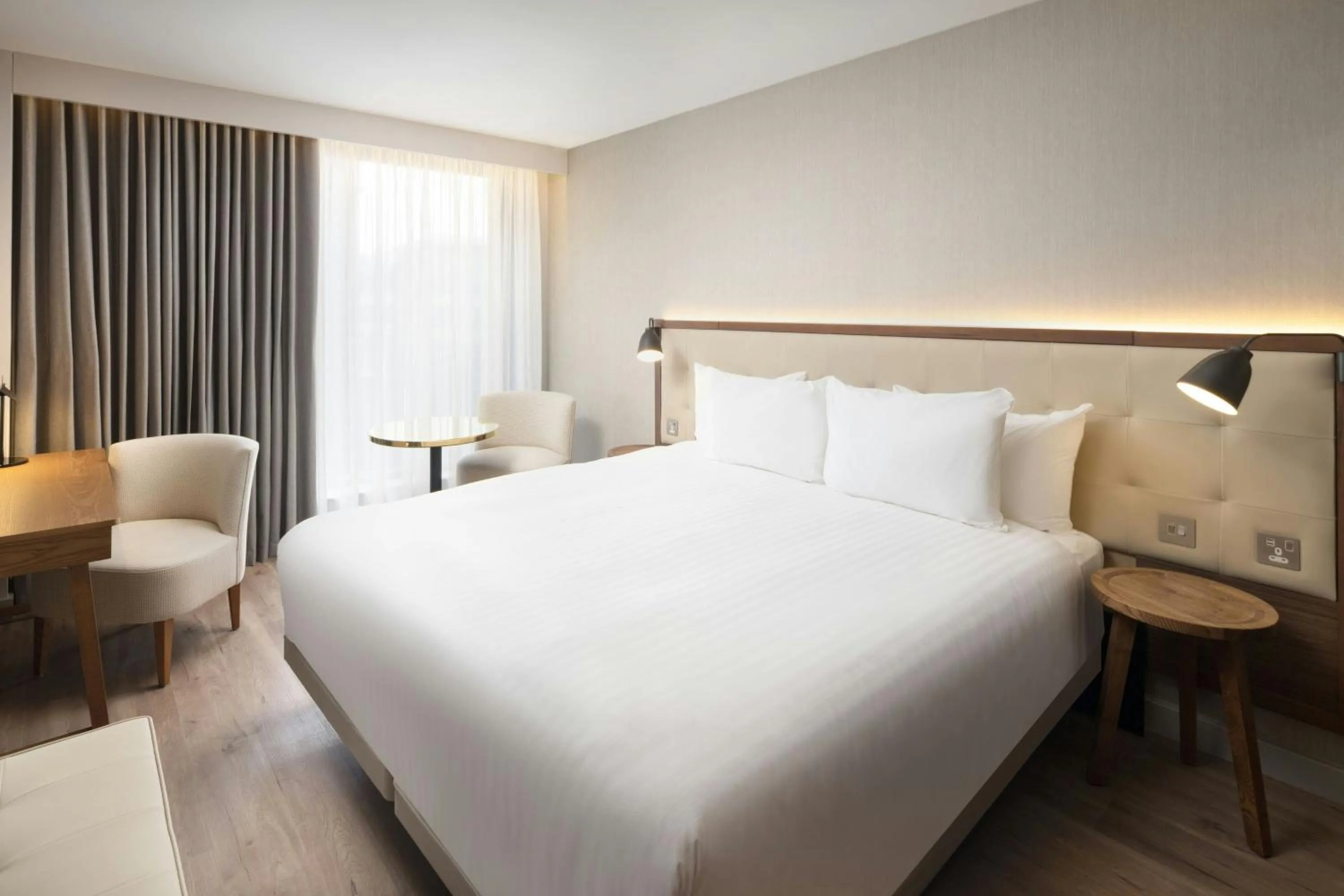 Photo of the whole room, Bed in AC Hotel by Marriott Glasgow