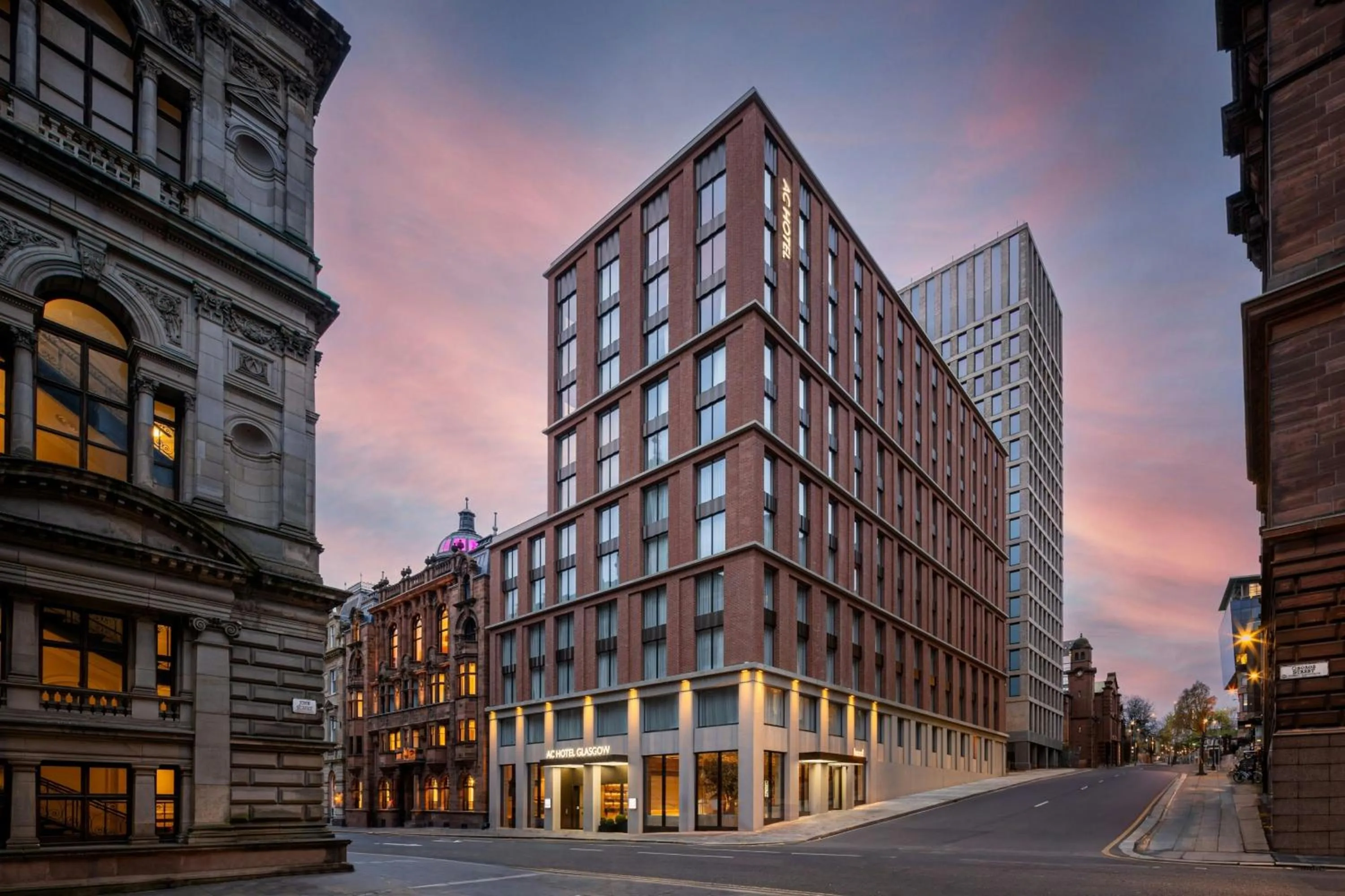 Property building in AC Hotel by Marriott Glasgow