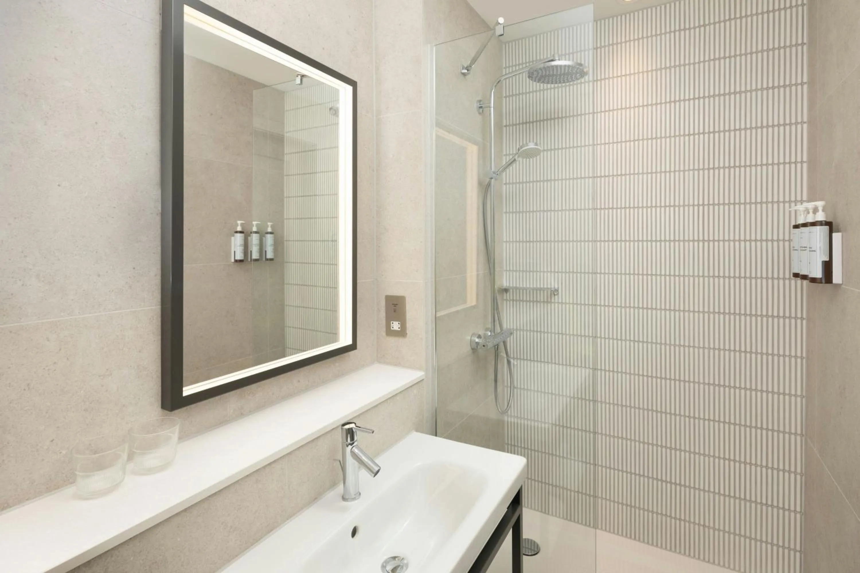 Bathroom in AC Hotel by Marriott Glasgow