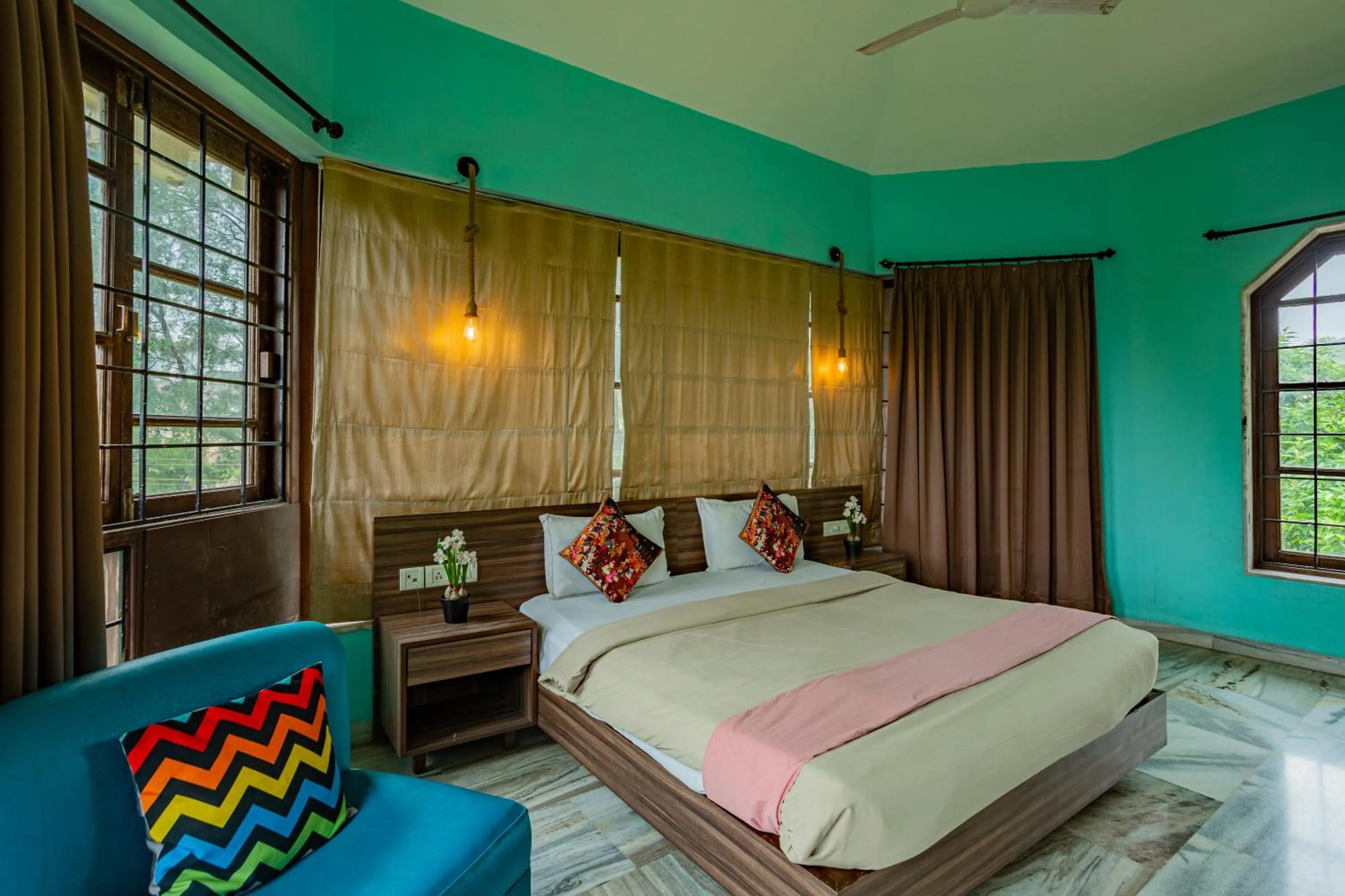 Bedroom, Bed in Hilltop suites by 29 bungalow