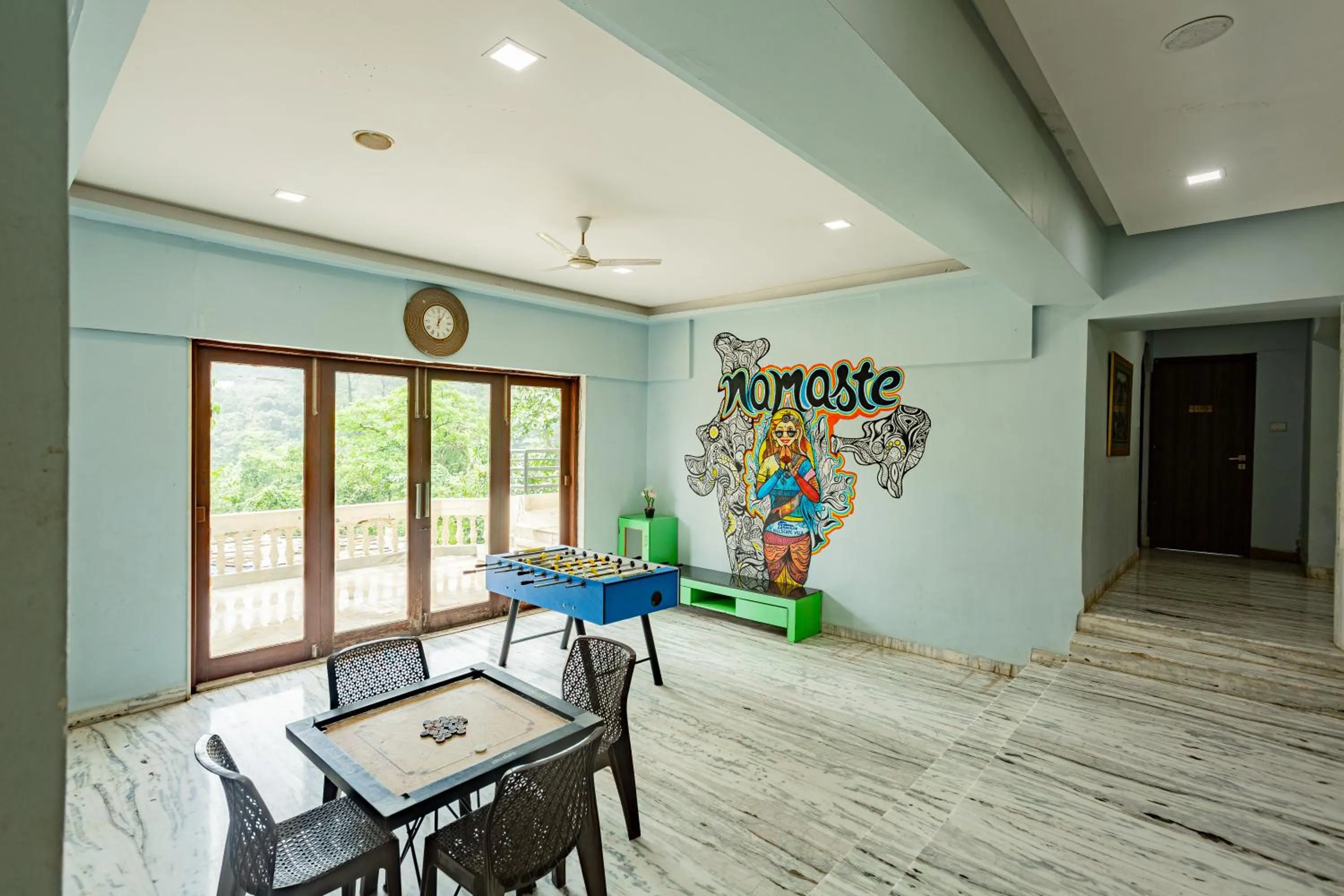 Seating area in Hilltop suites by 29 bungalow
