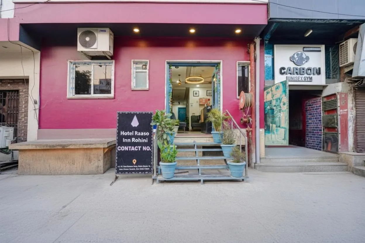 Property building in Hotel Raaso Inn Rohini I Near Metro I Couple Friendly I Spacious Rooms I Budget Stay