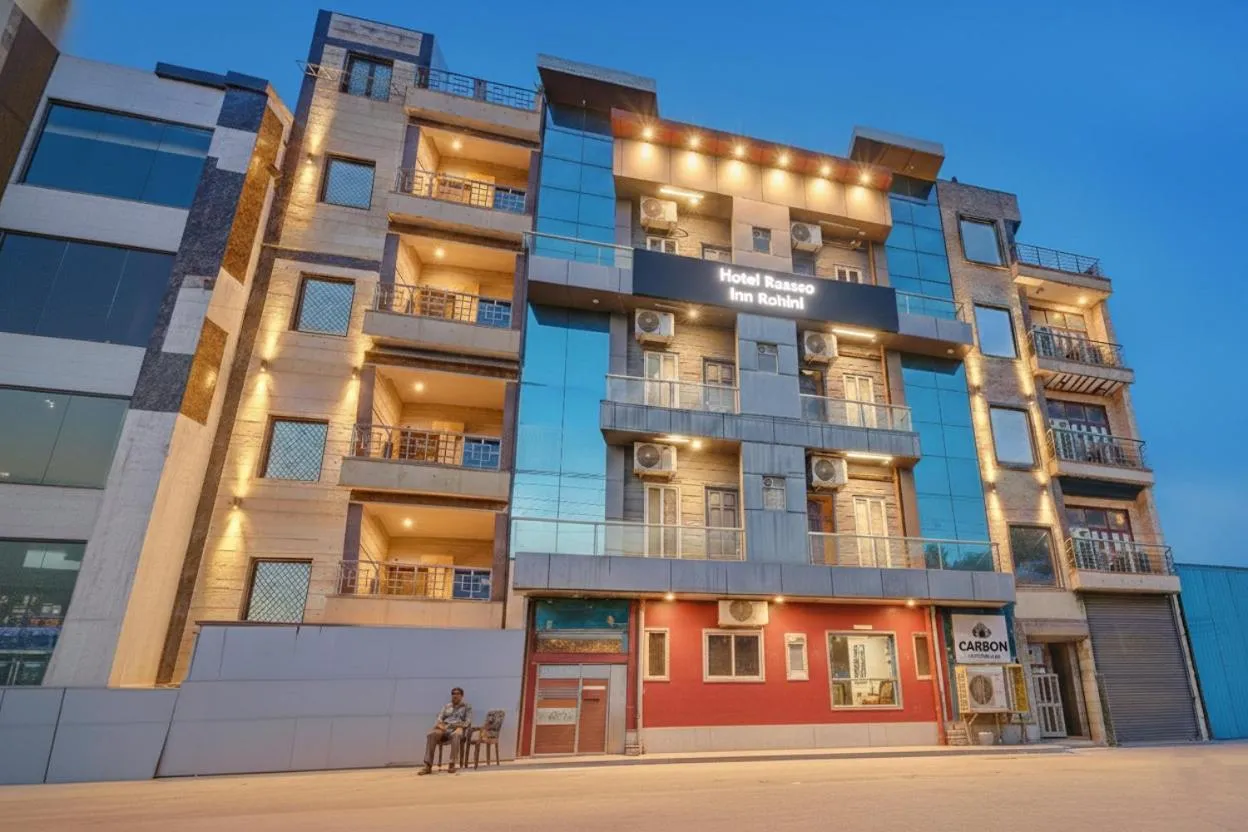 Property building in Hotel Raaso Inn Rohini I Near Metro I Couple Friendly I Spacious Rooms I Budget Stay