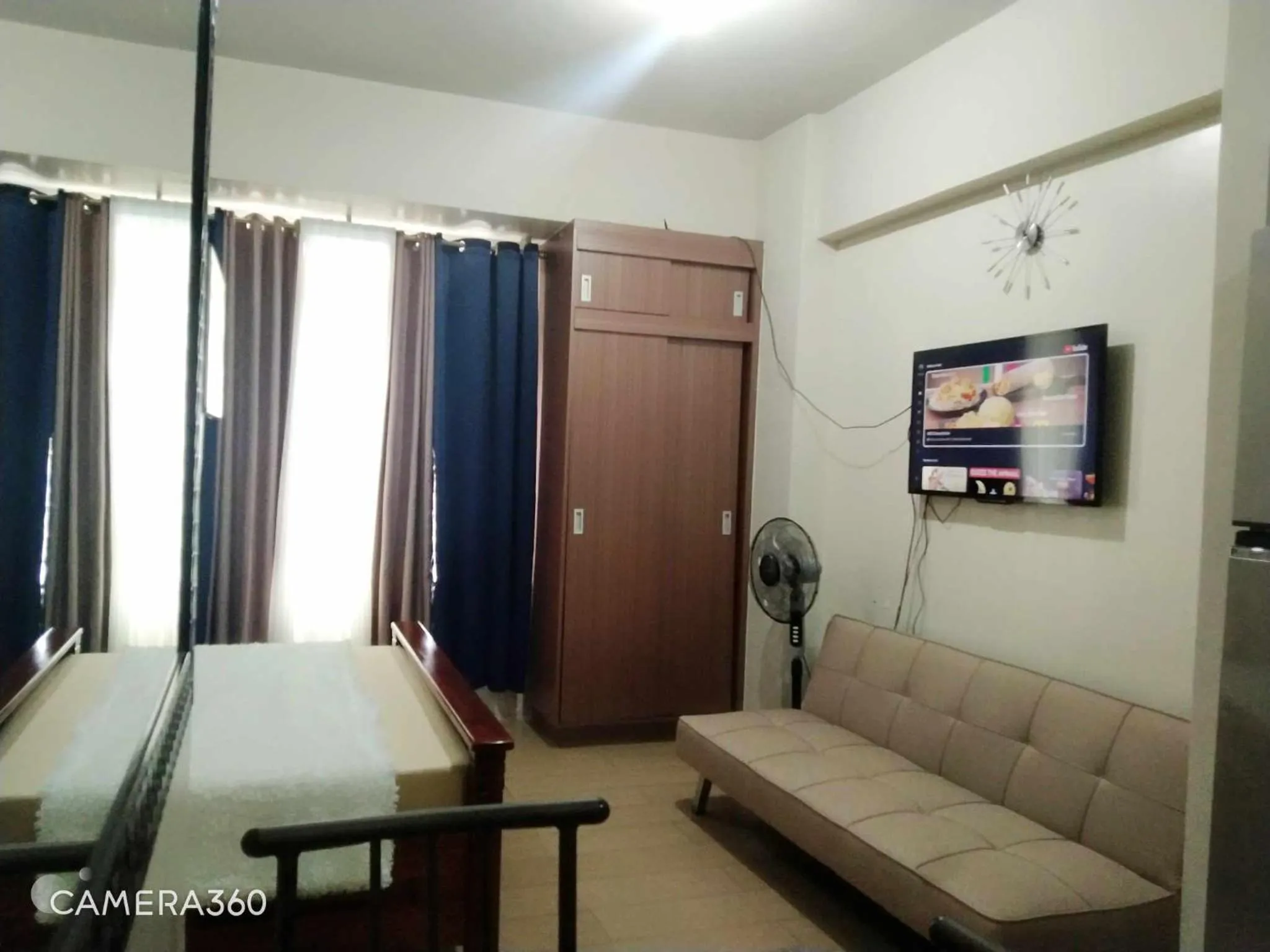 Seating area in Pasay Condotel near NAIA terminal 3 (3 mins walk in)