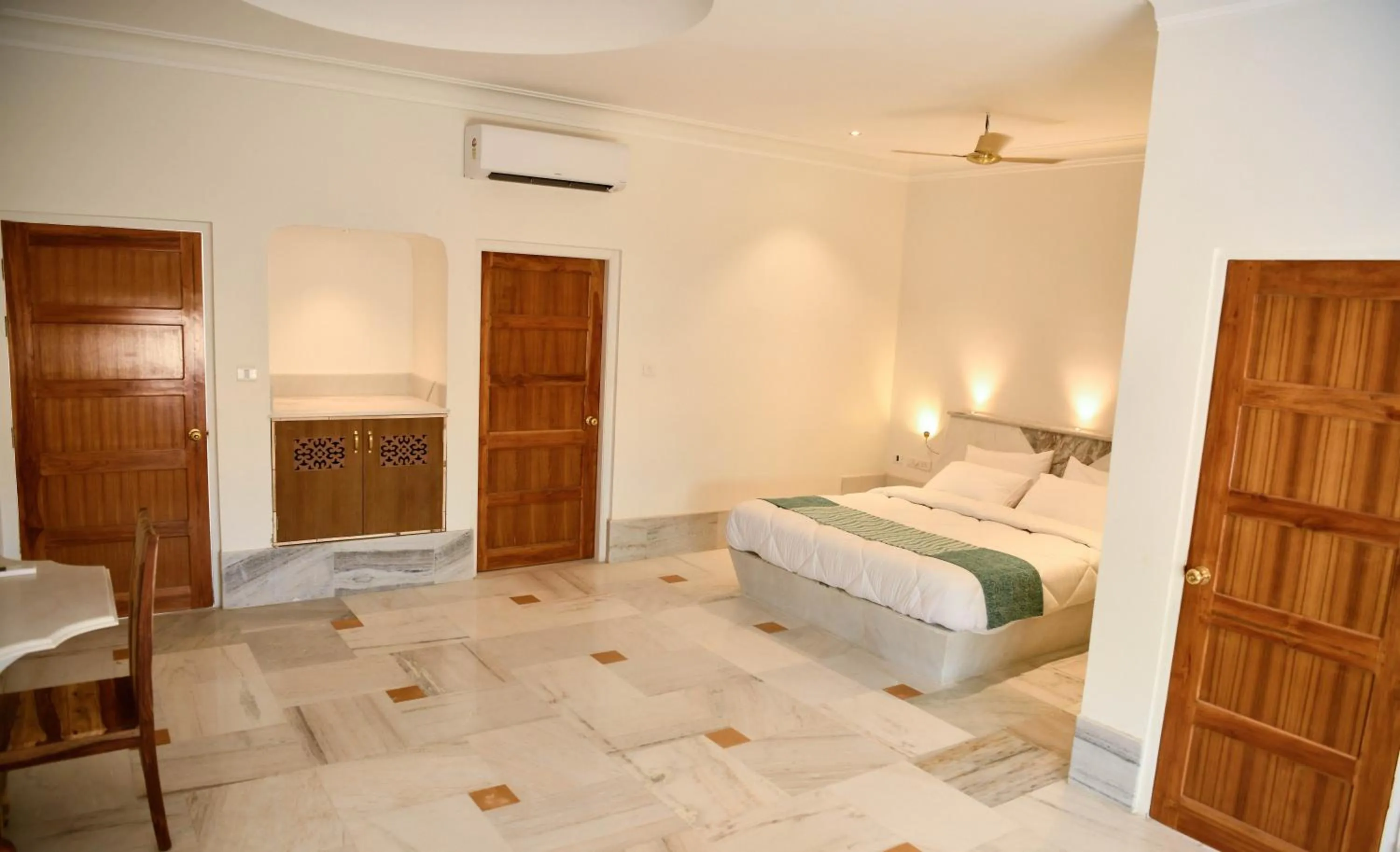 Bedroom, Bed in Aangan Resort