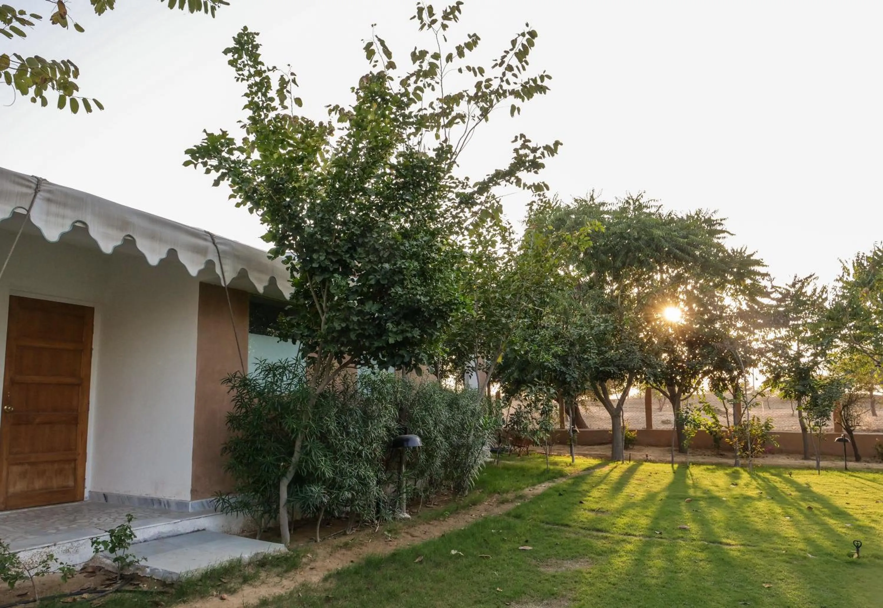 Garden in Aangan Resort