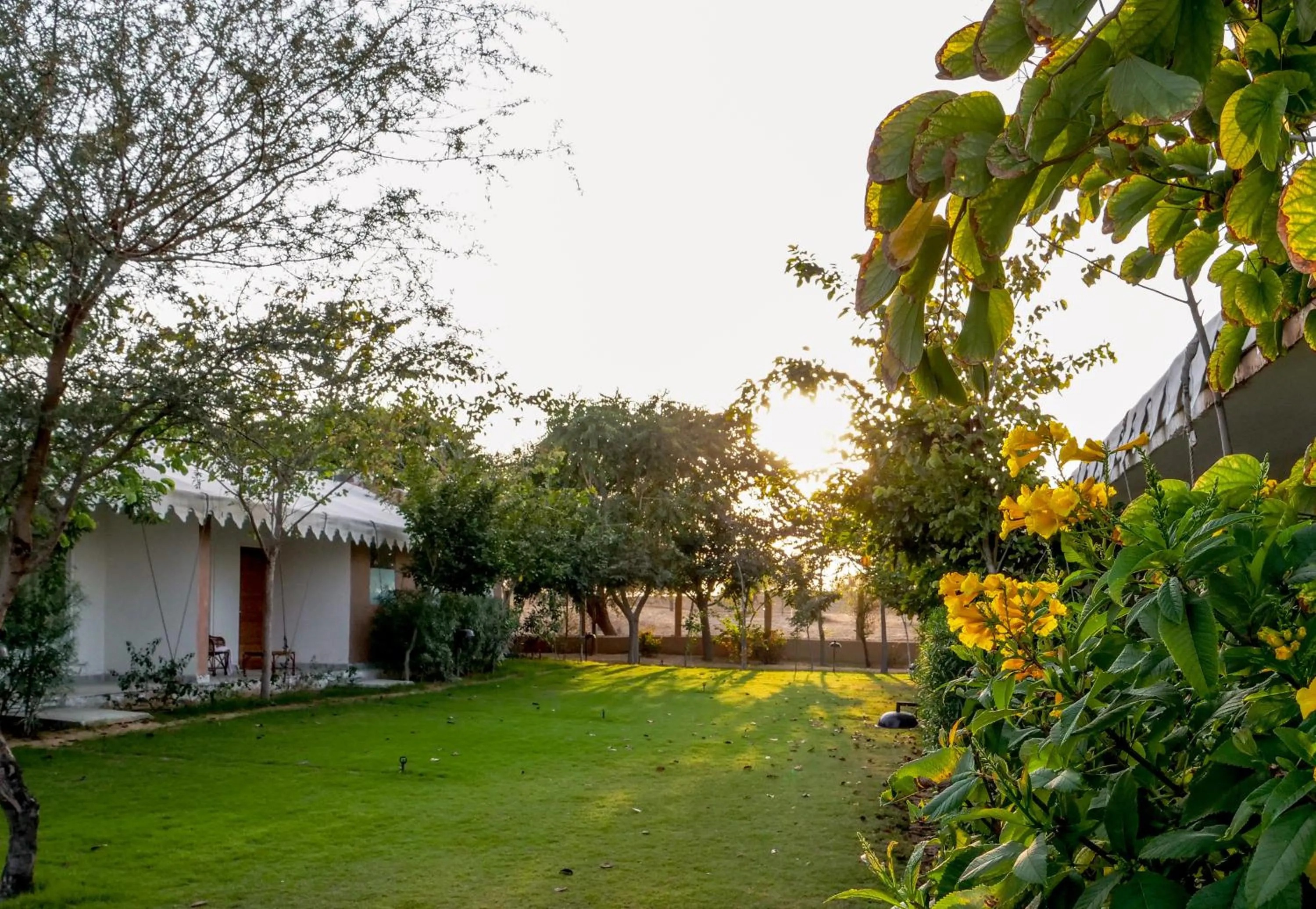 Garden in Aangan Resort