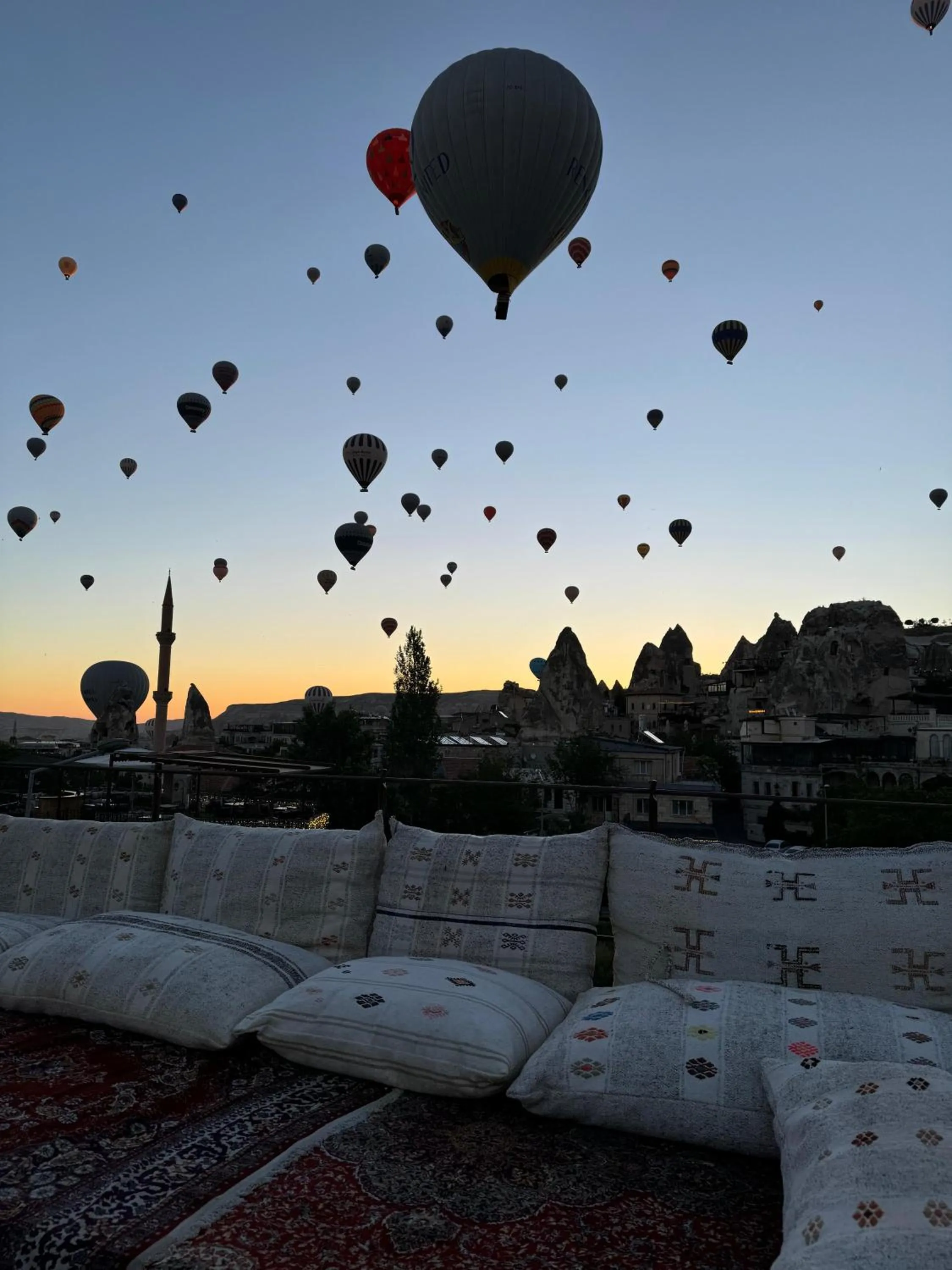 Balcony/Terrace in Göreme Escape Cave
