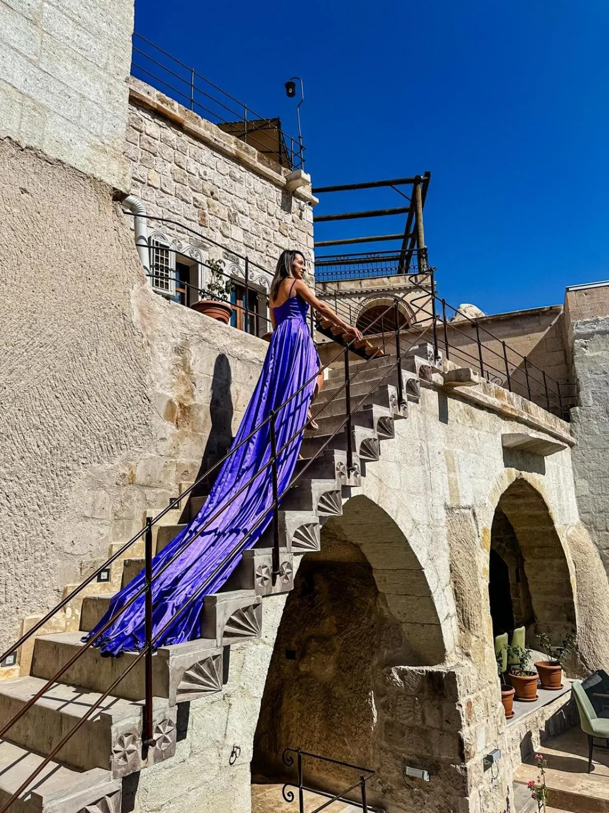 Landmark view in Göreme Escape Cave