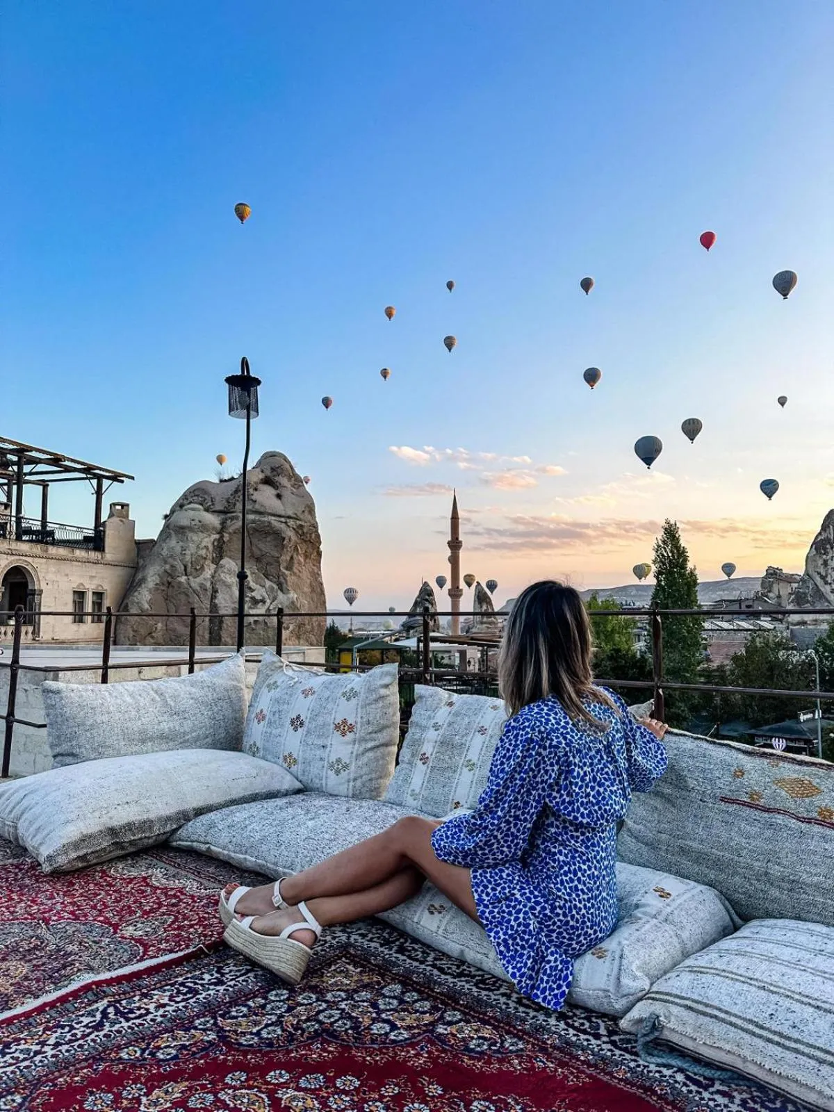 Natural landscape in Göreme Escape Cave