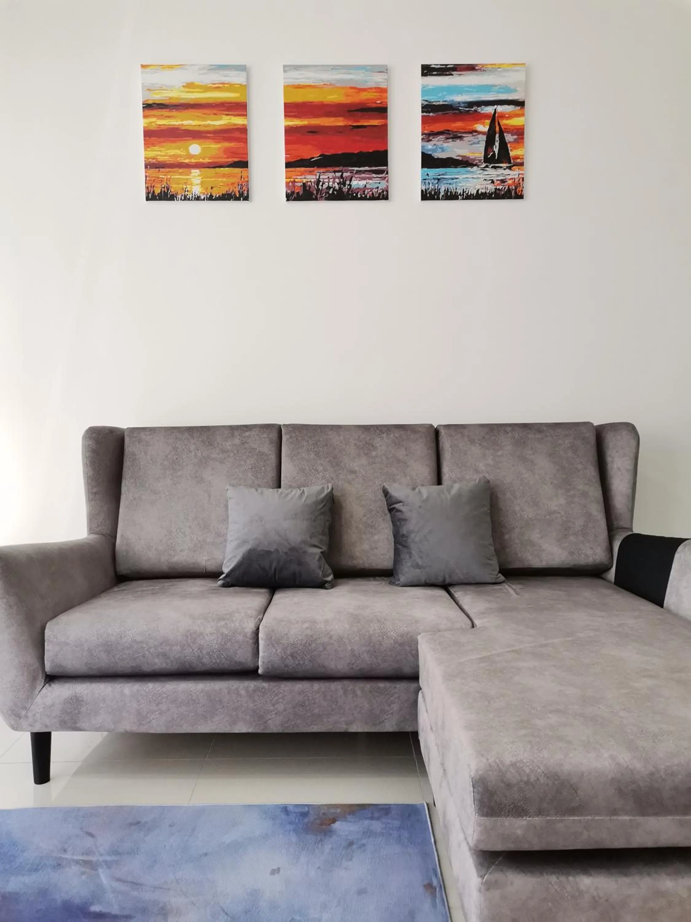 Living room in Bali Residences Melaka by E&E Homestay