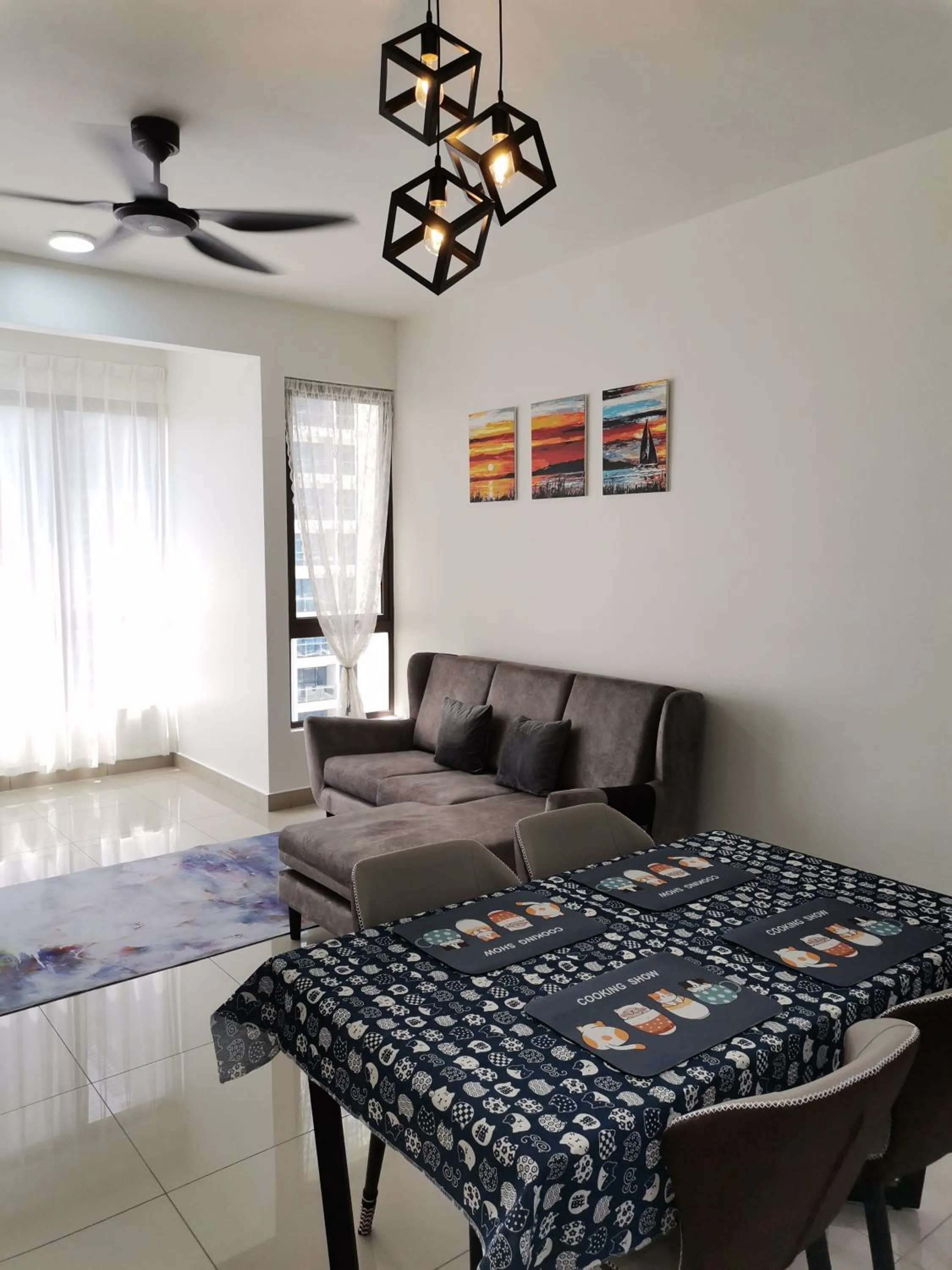 Living room in Bali Residences Melaka by E&E Homestay