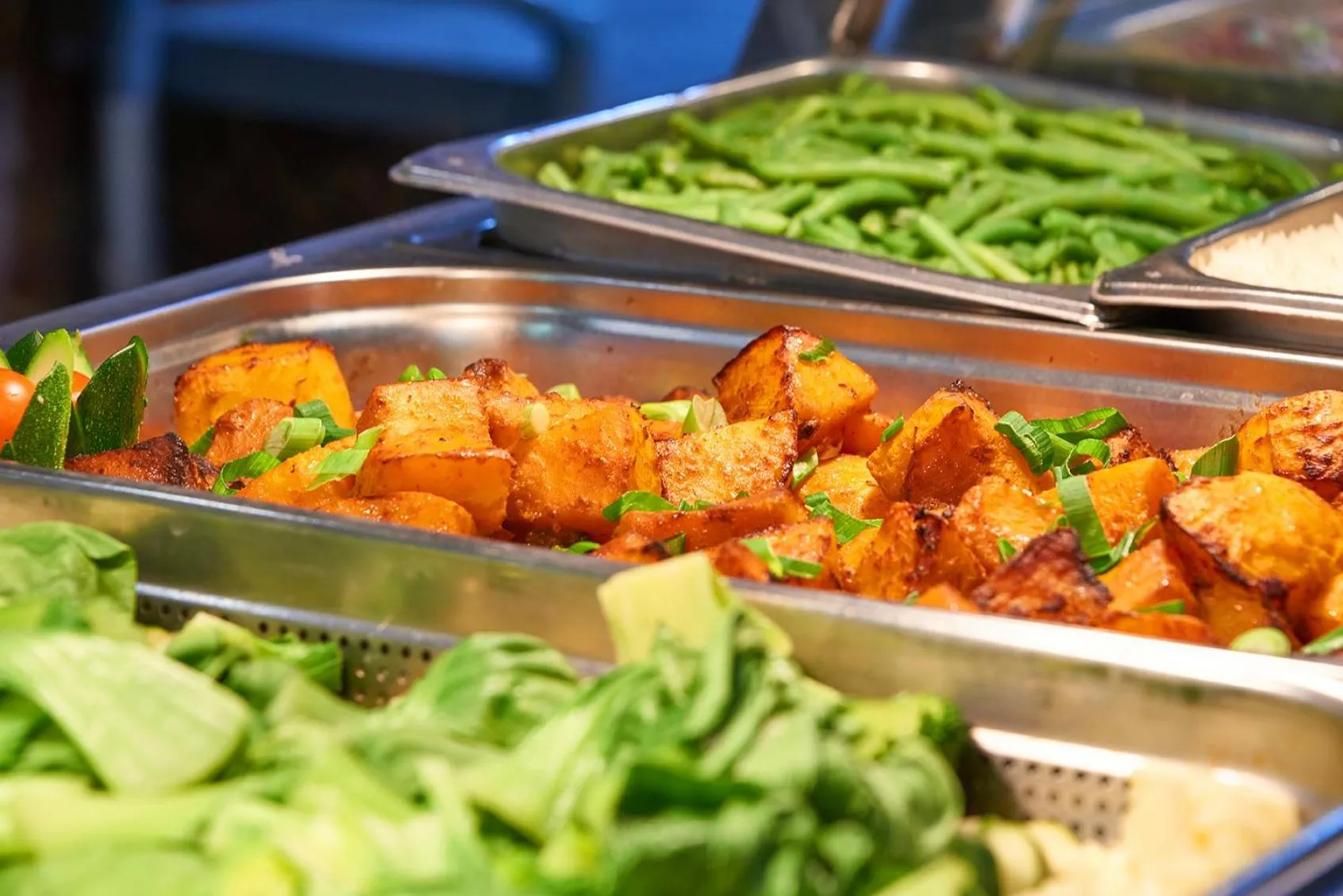 Buffet breakfast in Newman Hotel