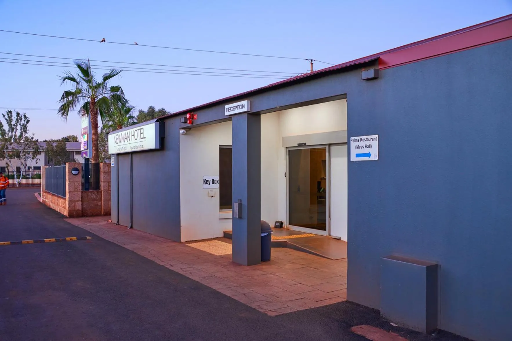 Property building in Newman Hotel