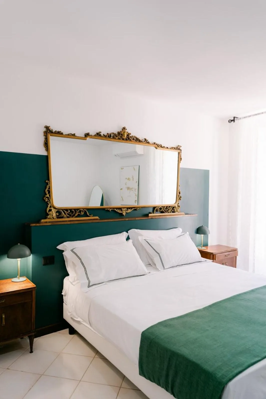 Bed in AmalfiRa Luxury Seaview Rooftop