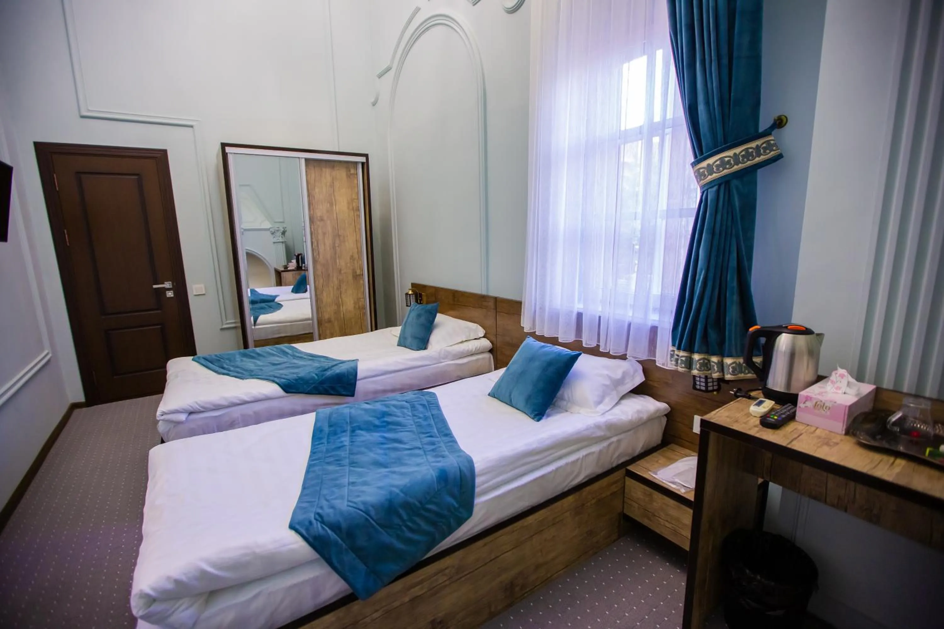 Bed in Art House Hotel