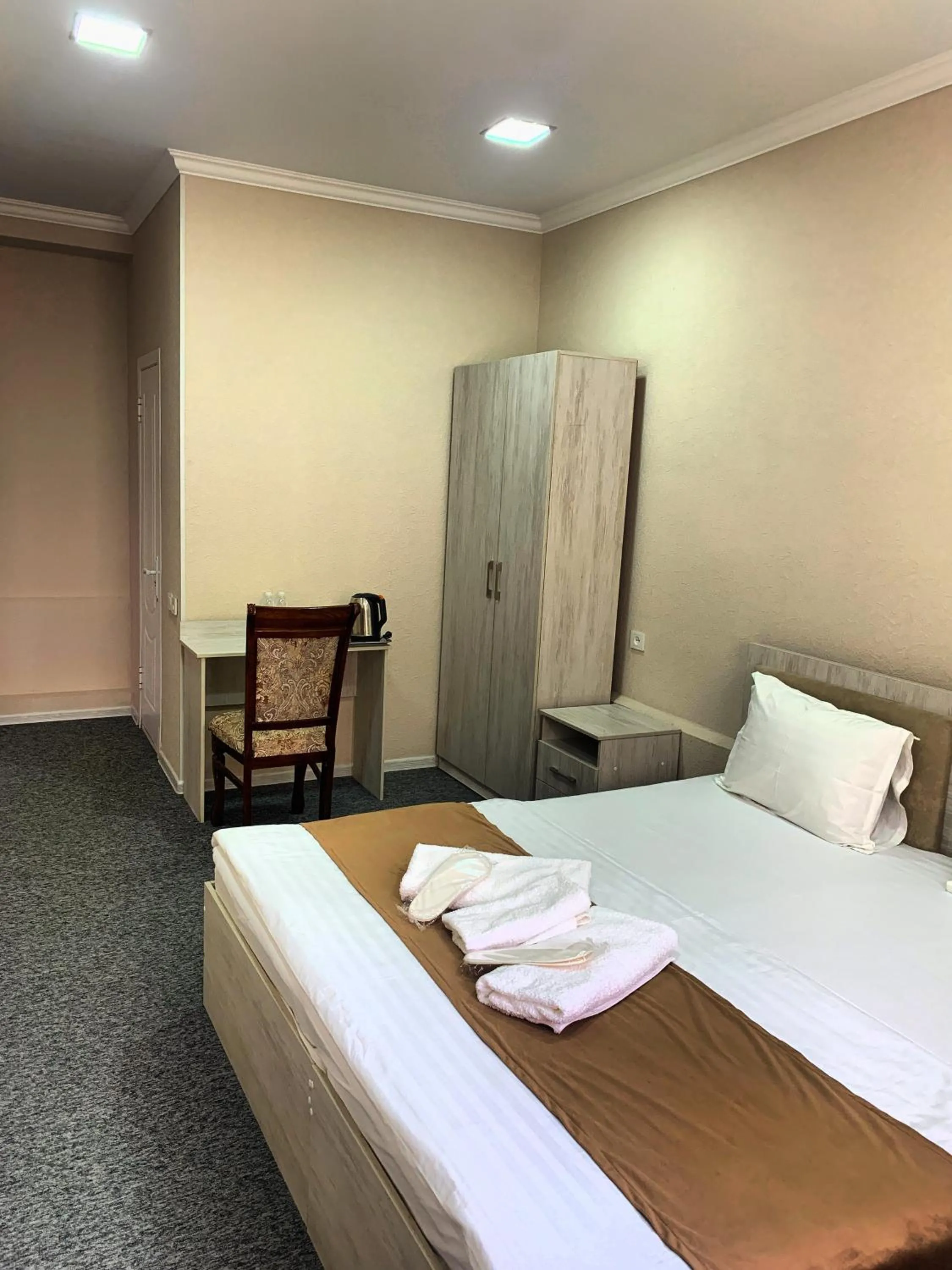 Bed in Art House Hotel