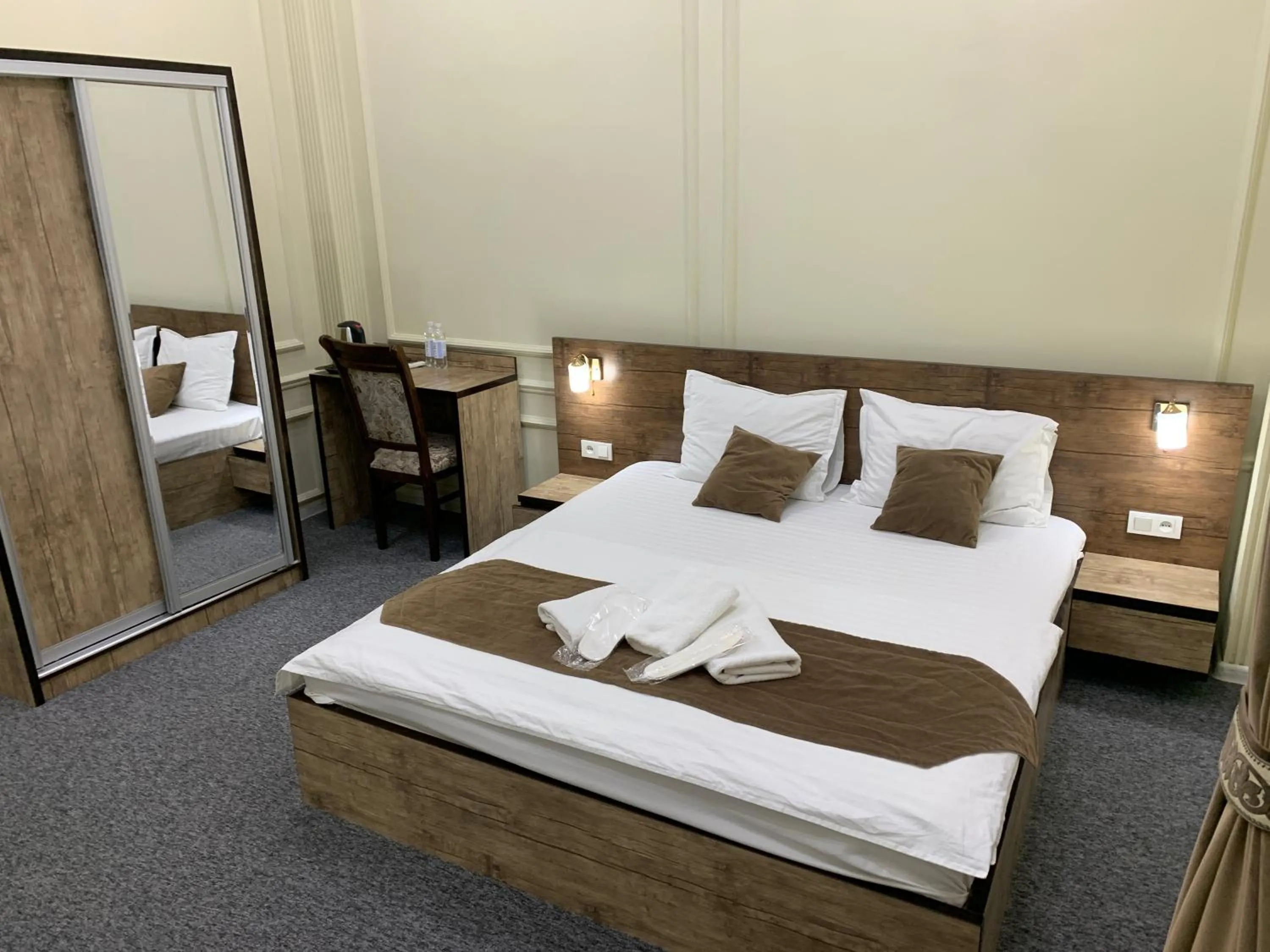 Bed in Art House Hotel