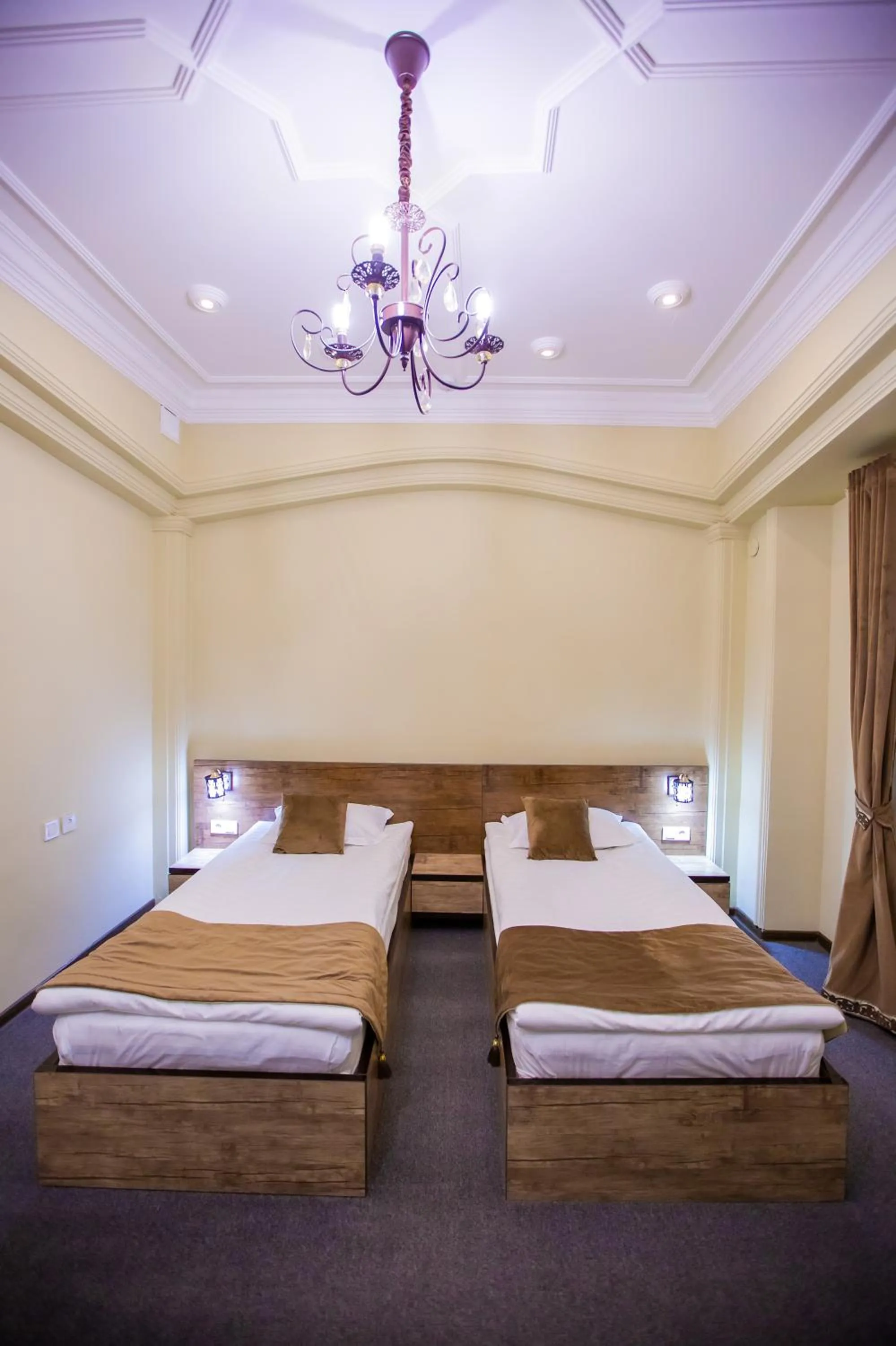 Bed in Art House Hotel