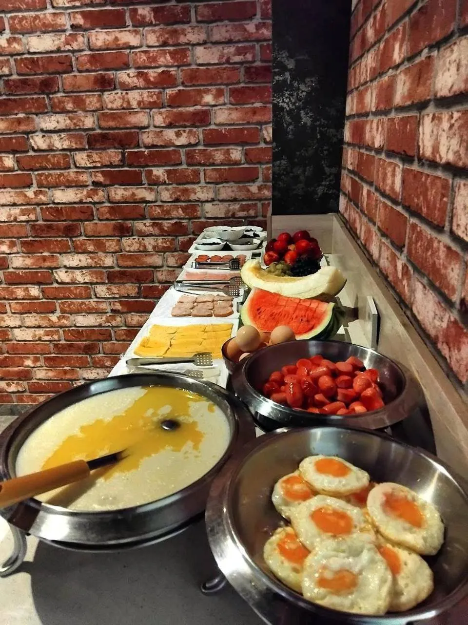 Buffet breakfast in Art House Hotel