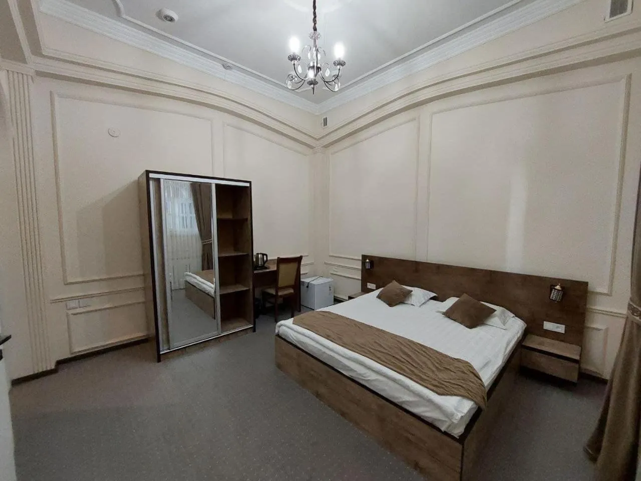 Bed in Art House Hotel