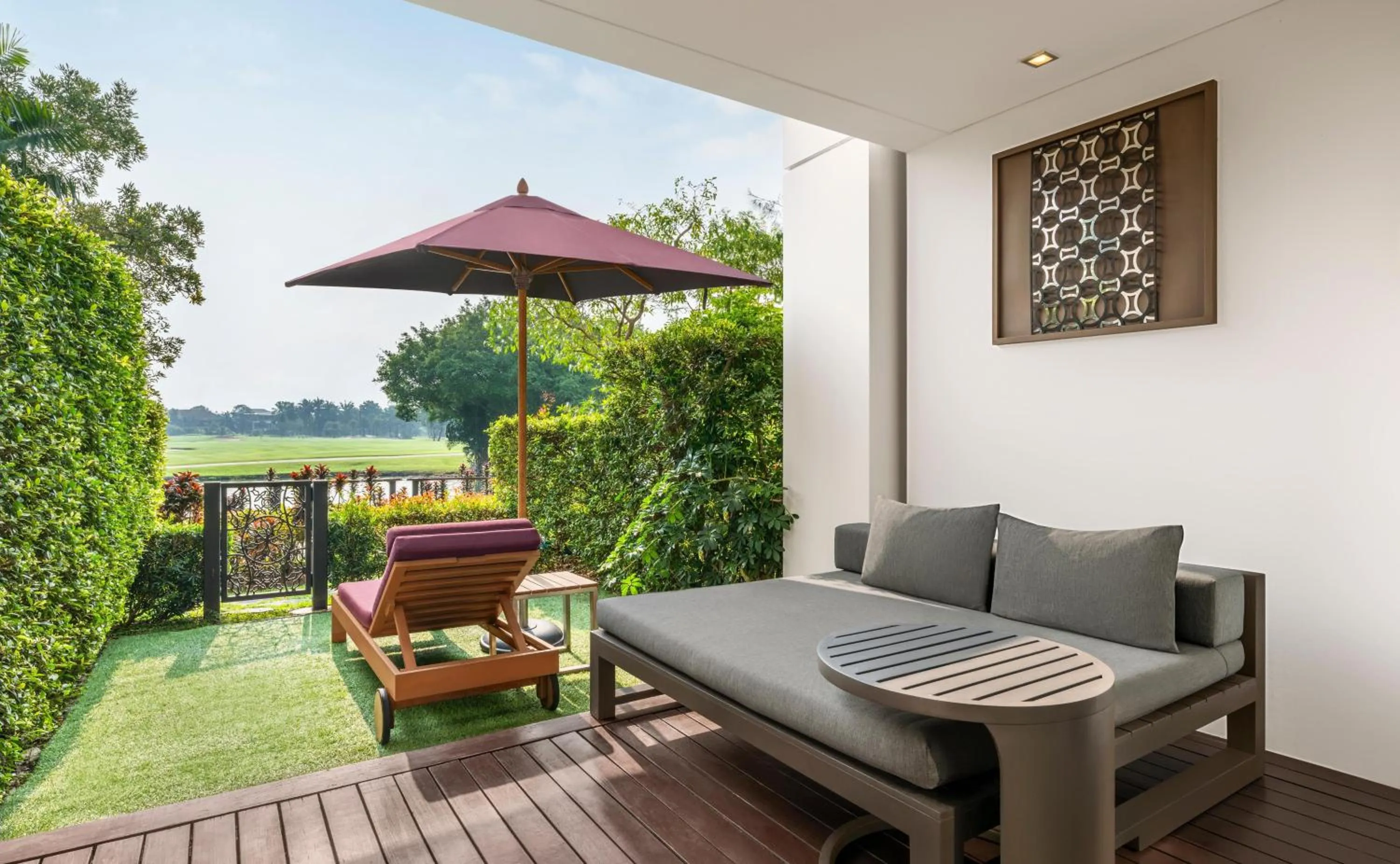 View (from property/room) in Hilton Bangkok Suvarnabhumi Golf Resort & Spa