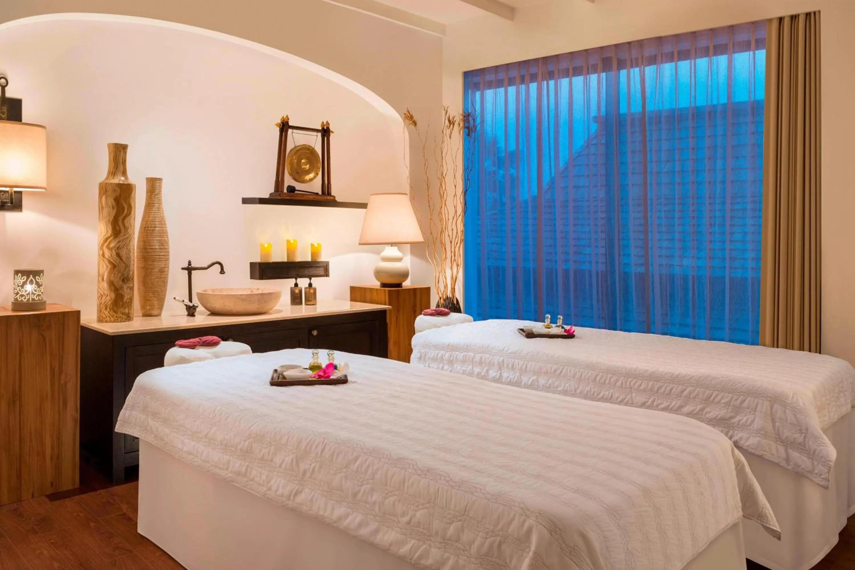 Spa and wellness centre/facilities, Bed in Le Meridien Suvarnabhumi, Bangkok Golf Resort and Spa