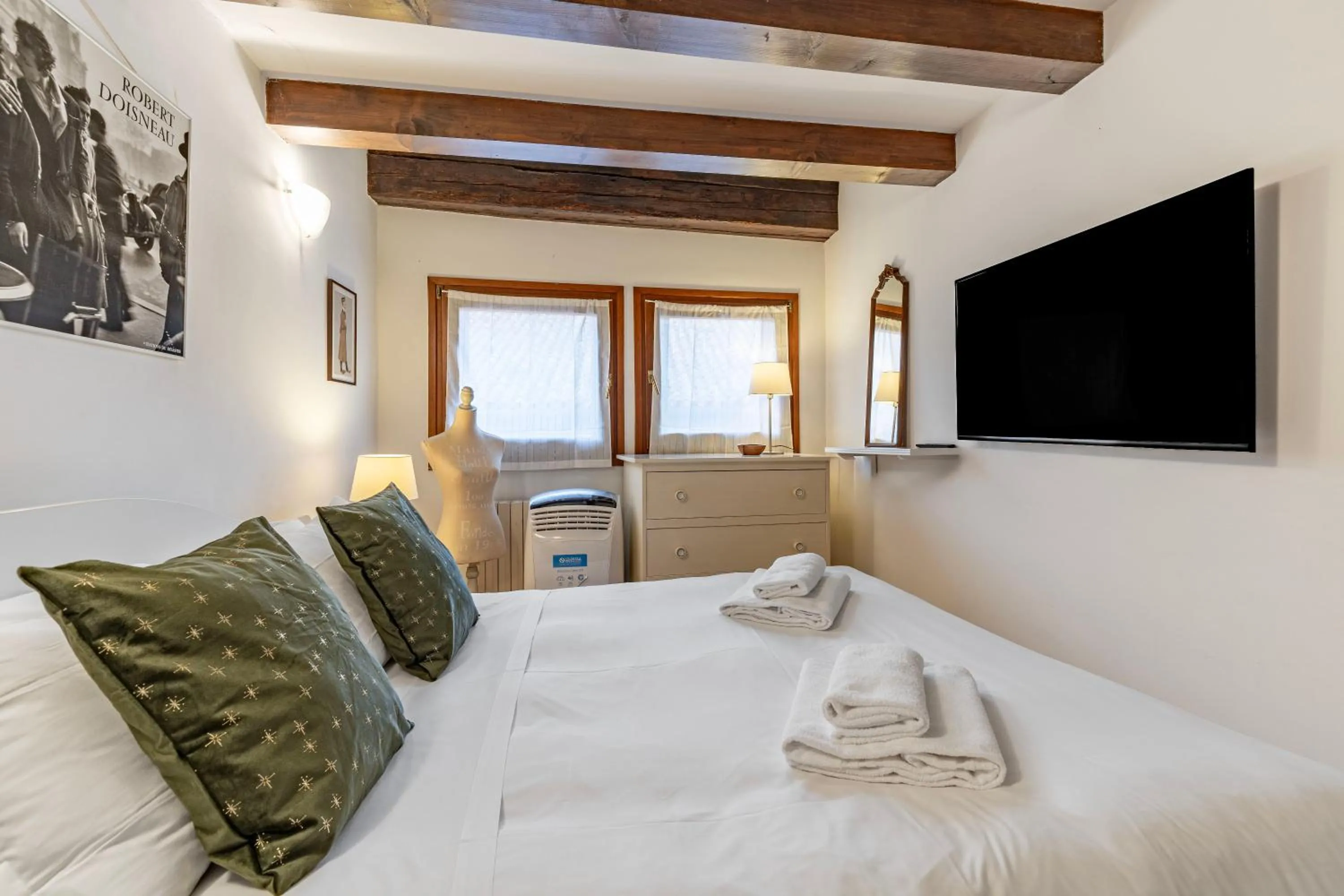 Bed in Attico San Marco